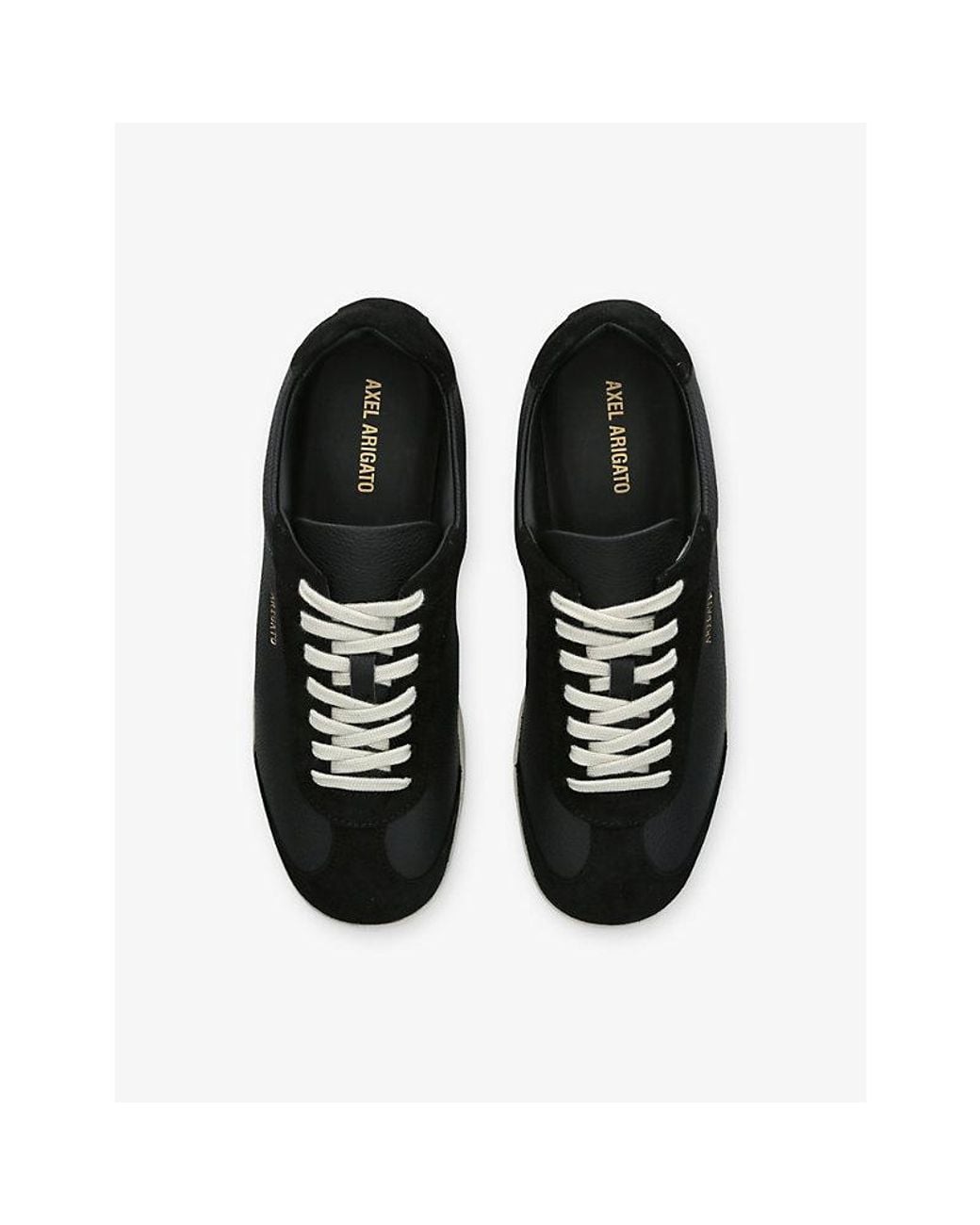Axel Arigato Black Zane Leather Trainers for men