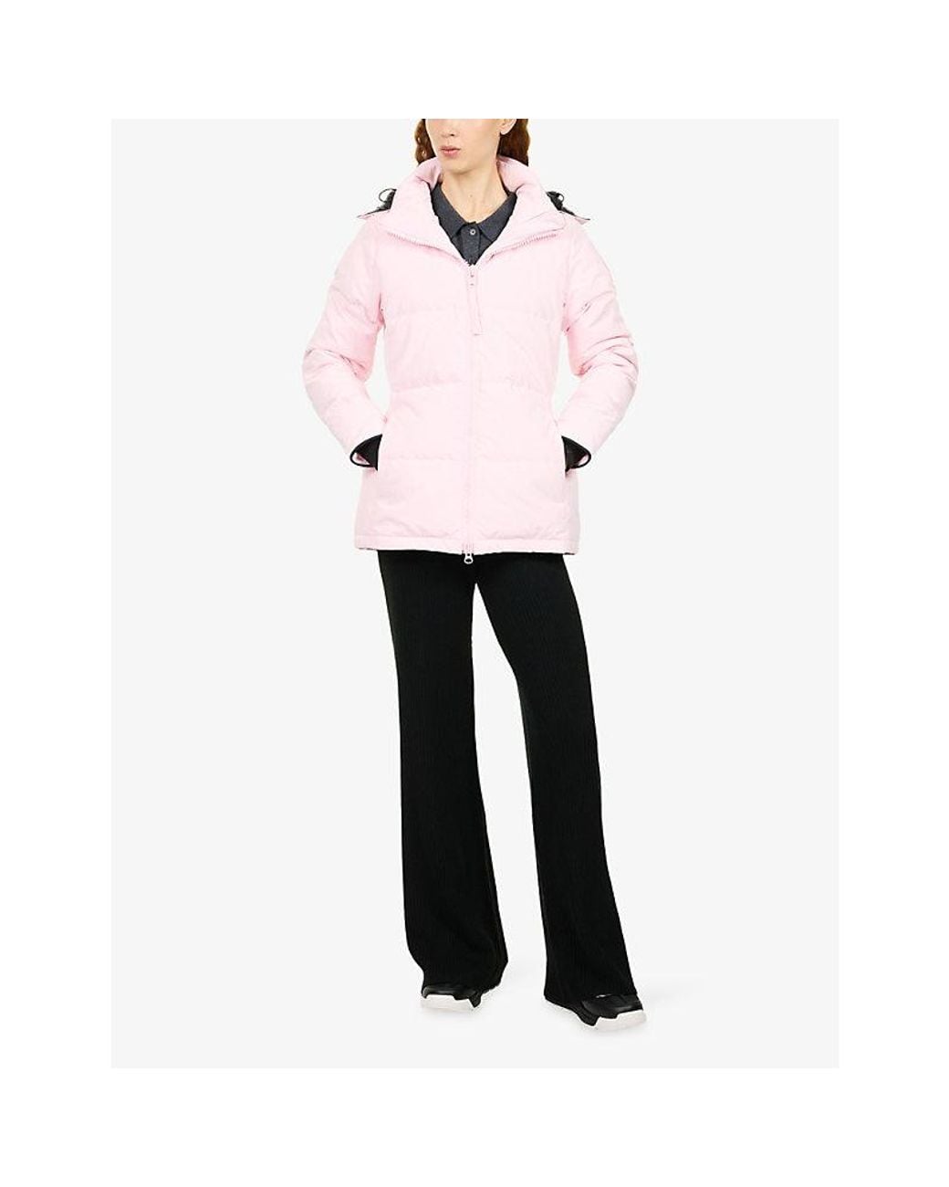 Canada Goose Pink Chelsea Tonal Disc Down Parka