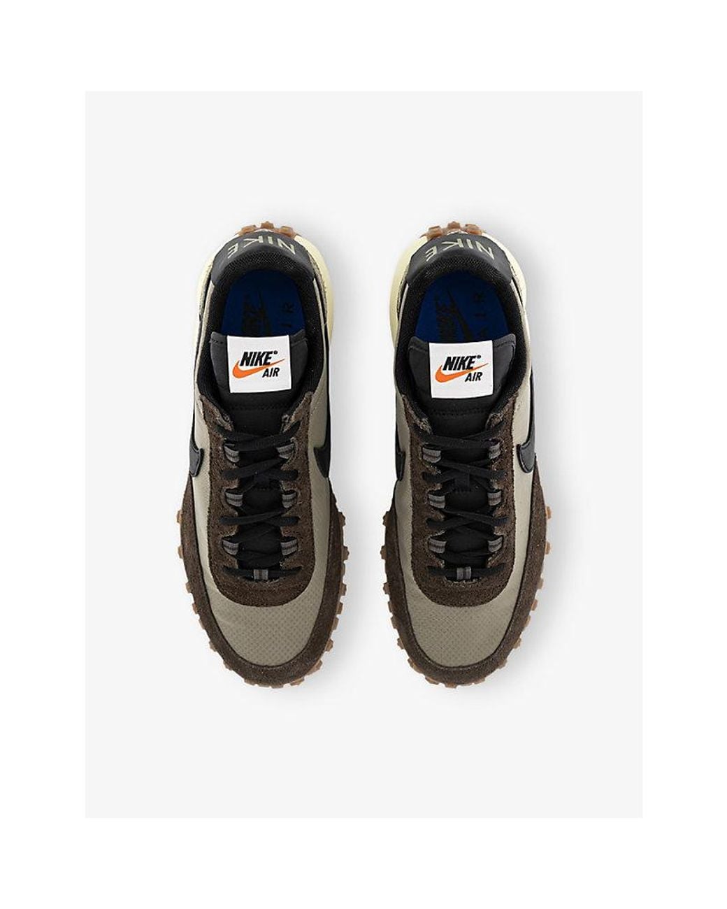 Nike Multicolor Air Max Waffle Suede Trainers for men