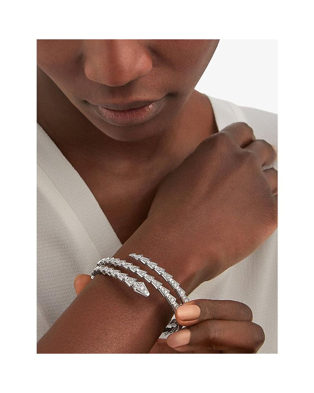 Serpenti diamond bracelet deals