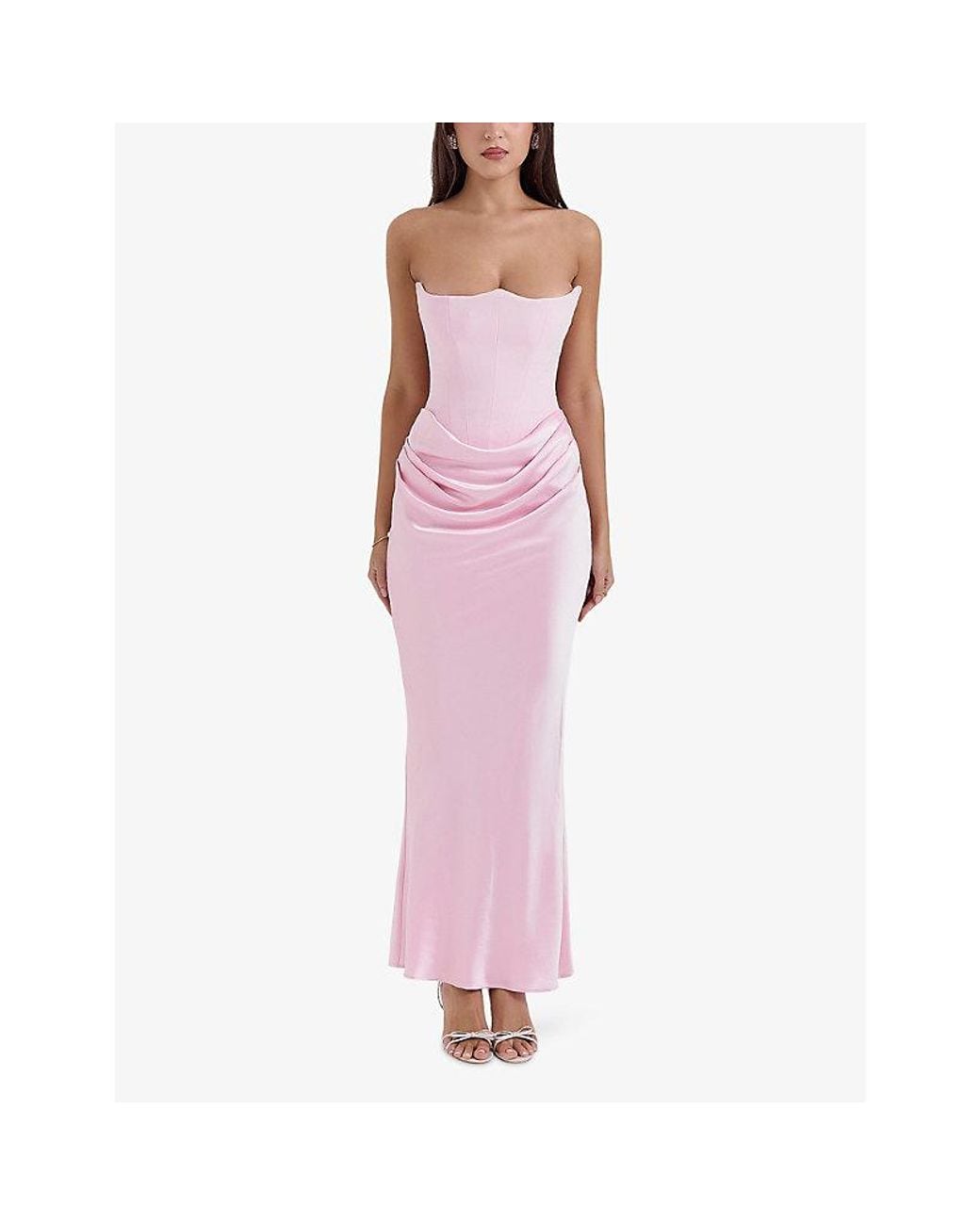 house of cb persephone corset woven maxi dress House OF CB Persephone Corset Maxi Dress