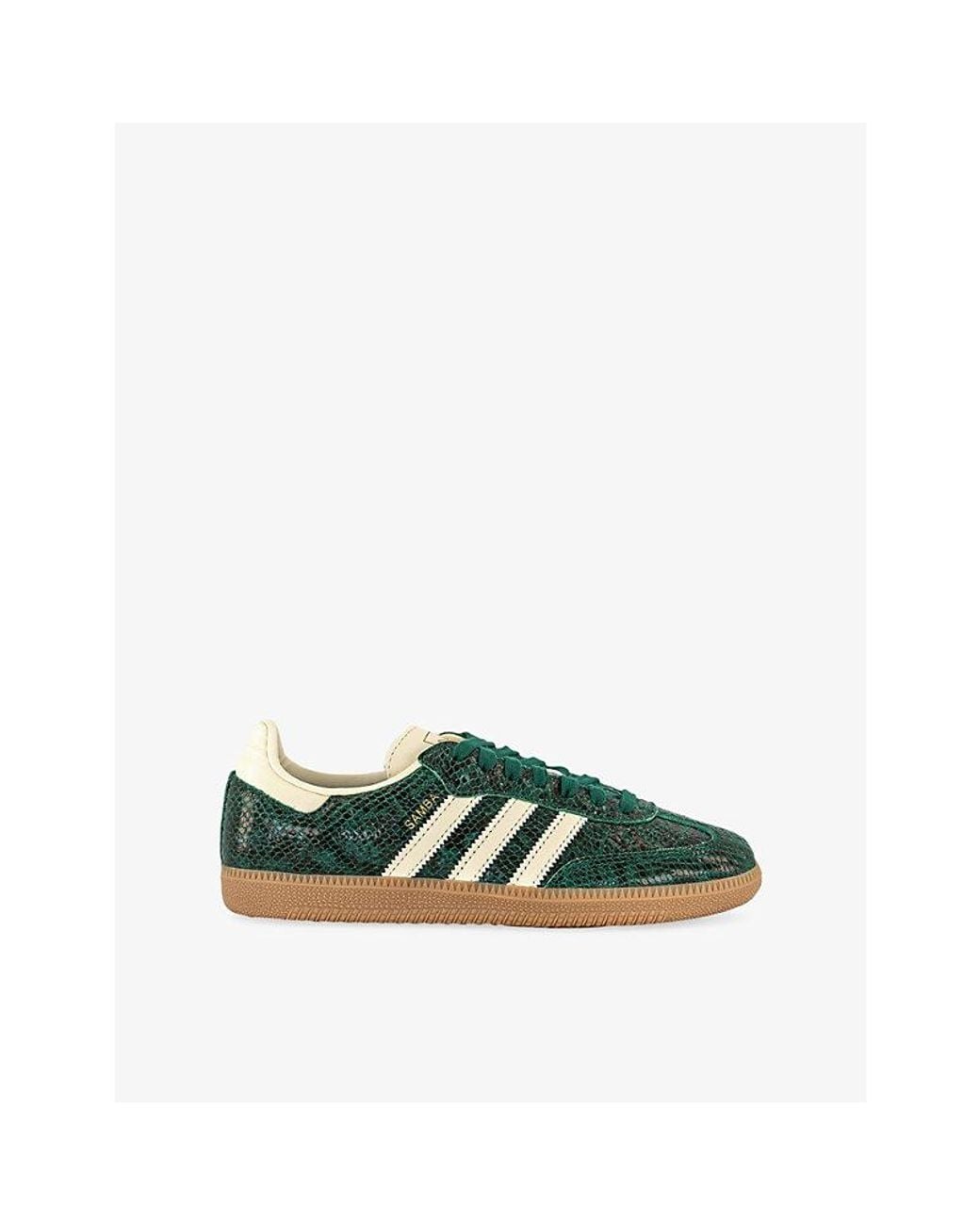 adidas gazelle silver green womens adidas GS Samba OG main image 0