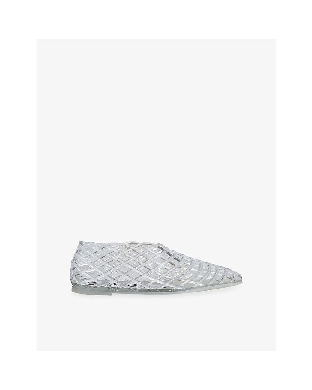 Senso White Jellie Jelly Ballet Flats