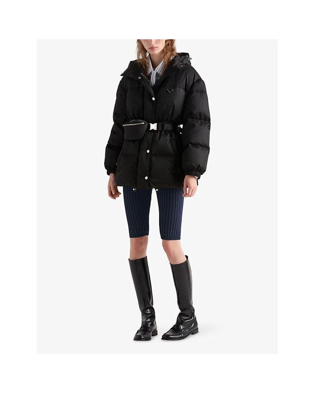 Prada Black Padded Jacket