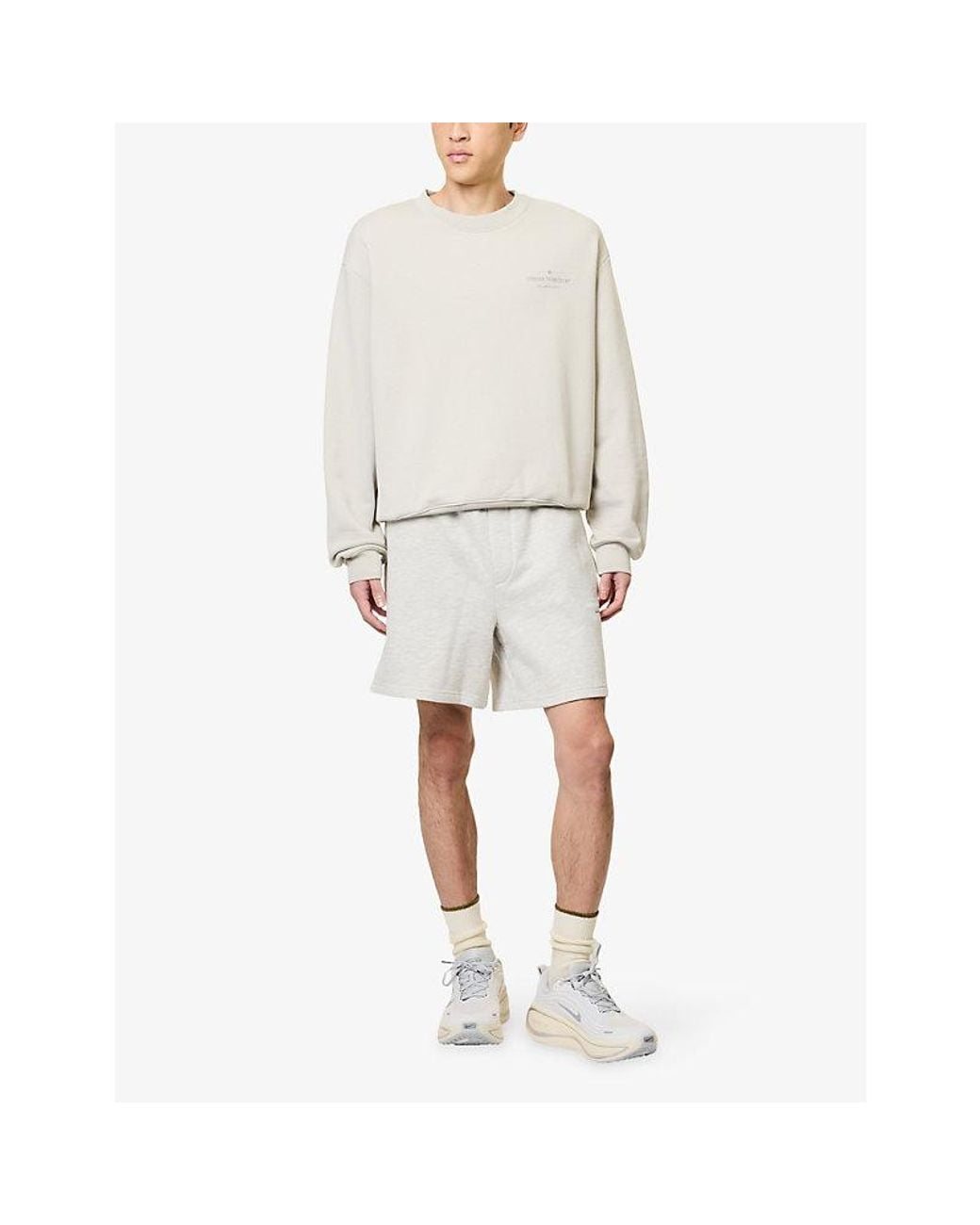 Screenprint Emblems The Couture Club Copyright Graphic Cotton Jumper in White for Men | Lyst