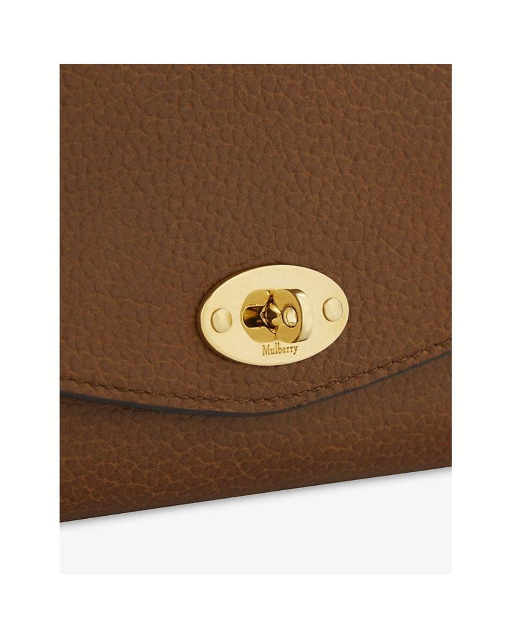 Mulberry Brown Darley Leather Wallet