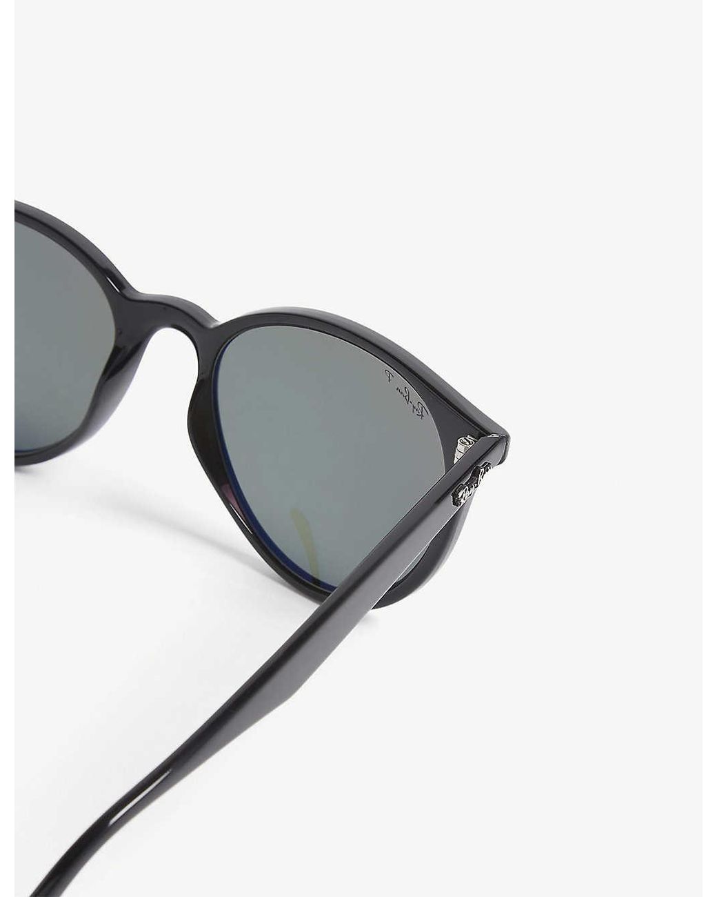 Ray Ban 0rb4305 Phantos Sunglasses In Black Lyst Ray Ban 0rb4305 Phantos Sunglasses In Black Lyst