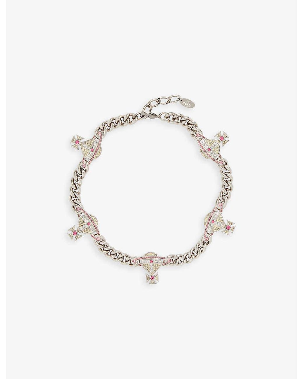 Gold Jewelry For Women RTHG-14K Gold Plated Tennis Necklace For