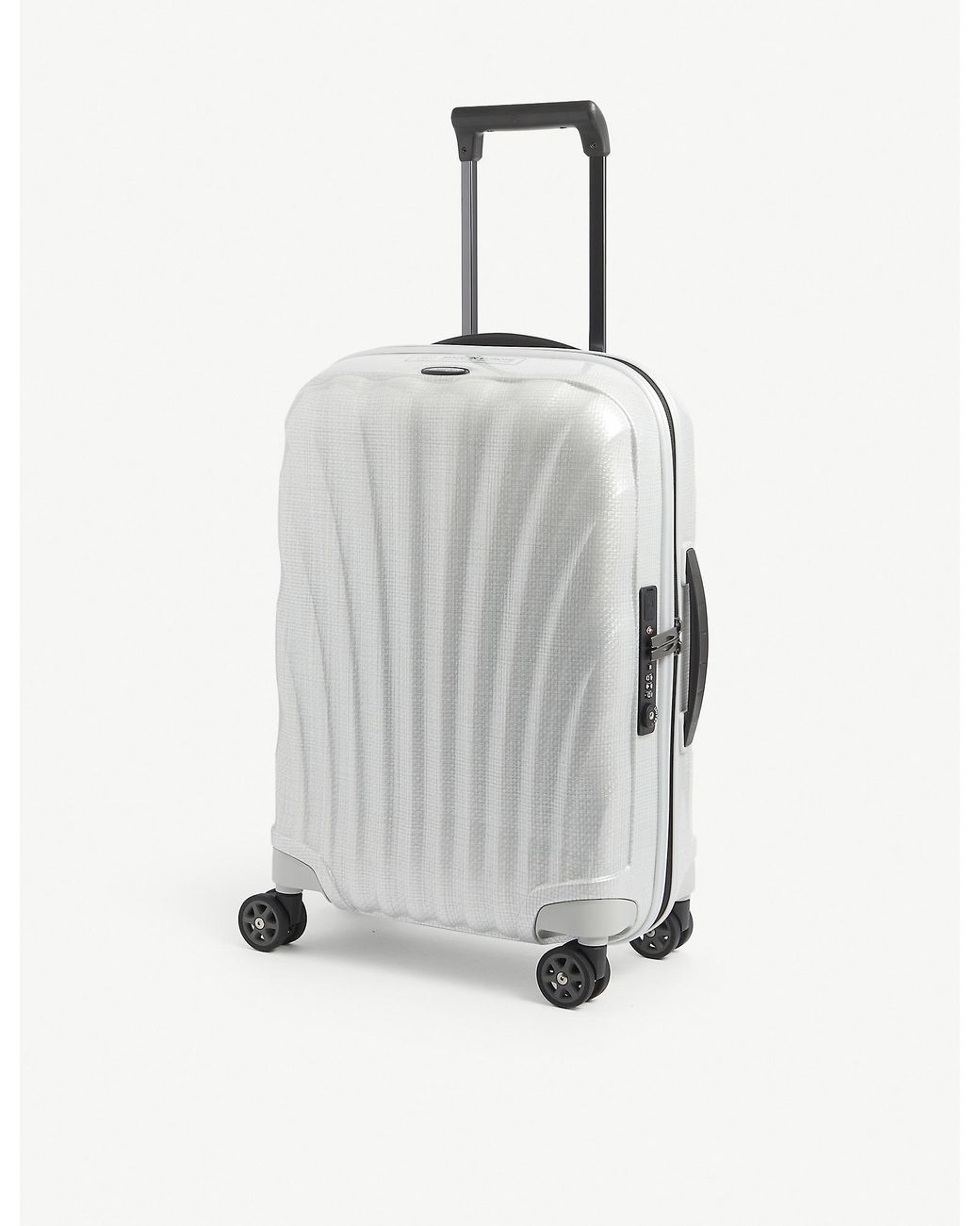Samsonite C-lite Spinner Four-wheel Cabin Suitcase 55cm in White | Lyst