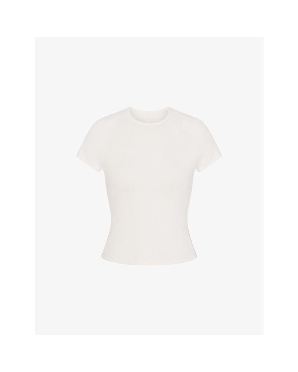 NikeSKIMS White Airy Baby Jersey T-Shirt