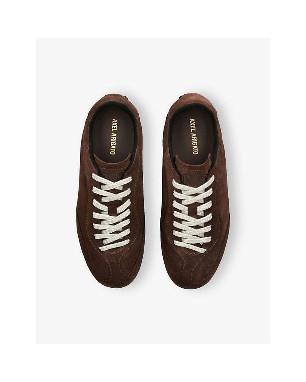 Axel Arigato Brown Daze Runner Suede Trainers for men