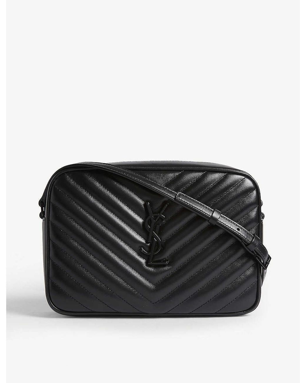 saint laurent lou quilted leather camera bag