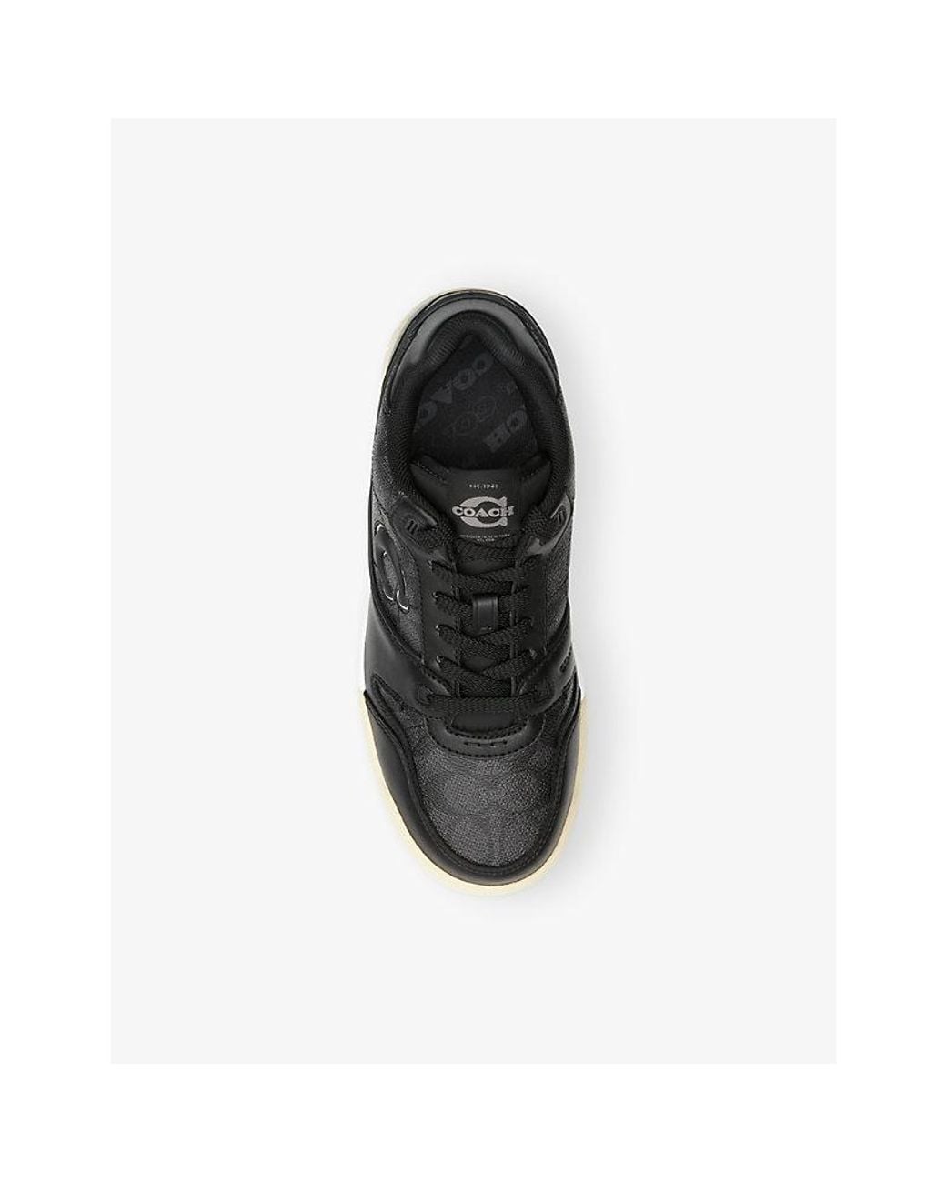 COACH Black C Soho Sneaker