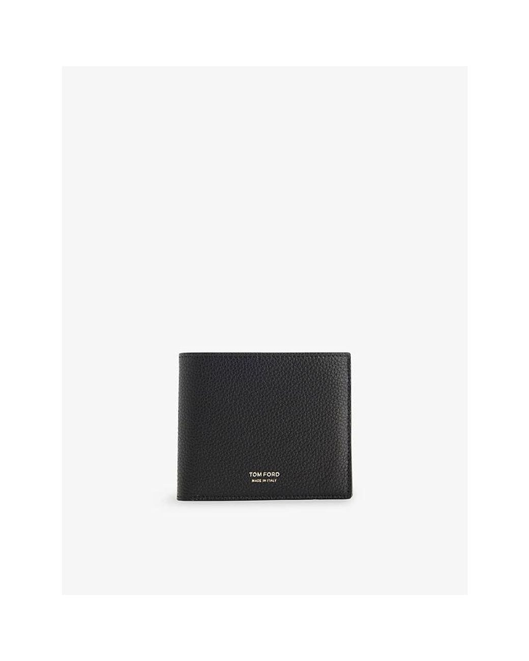 Tom Ford Black Line Billfold Leather Wallet for men