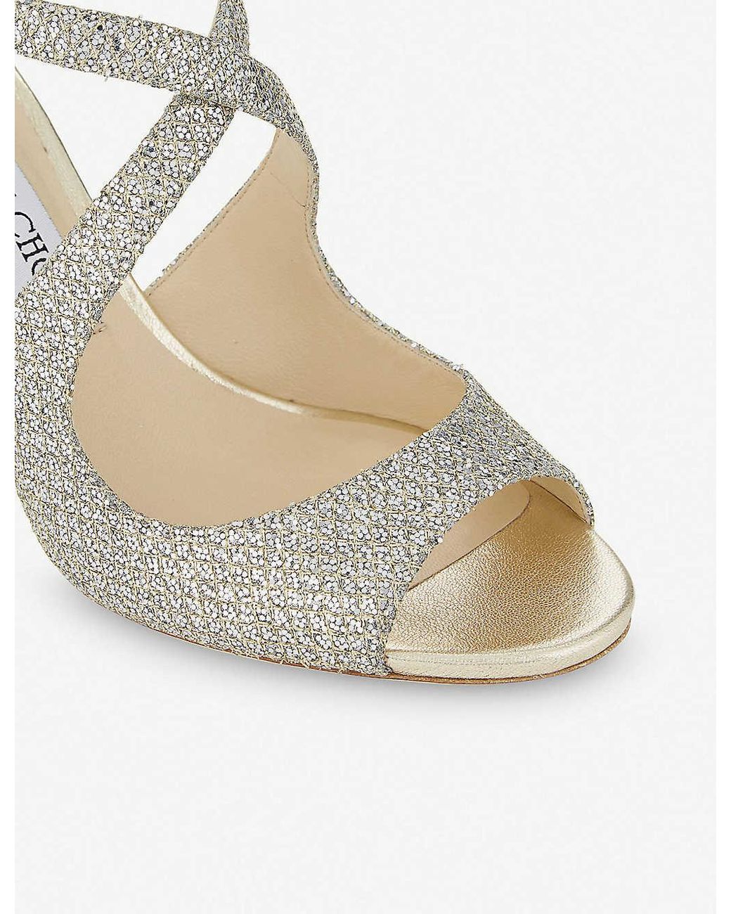 Jimmy choo emily 85 cheap champagne