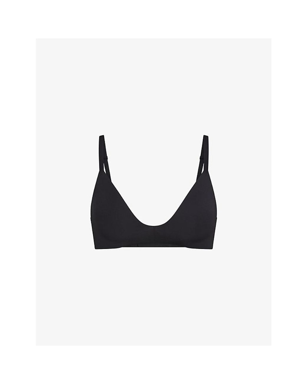 Skims Black Wireless Form T-Shirt Bra