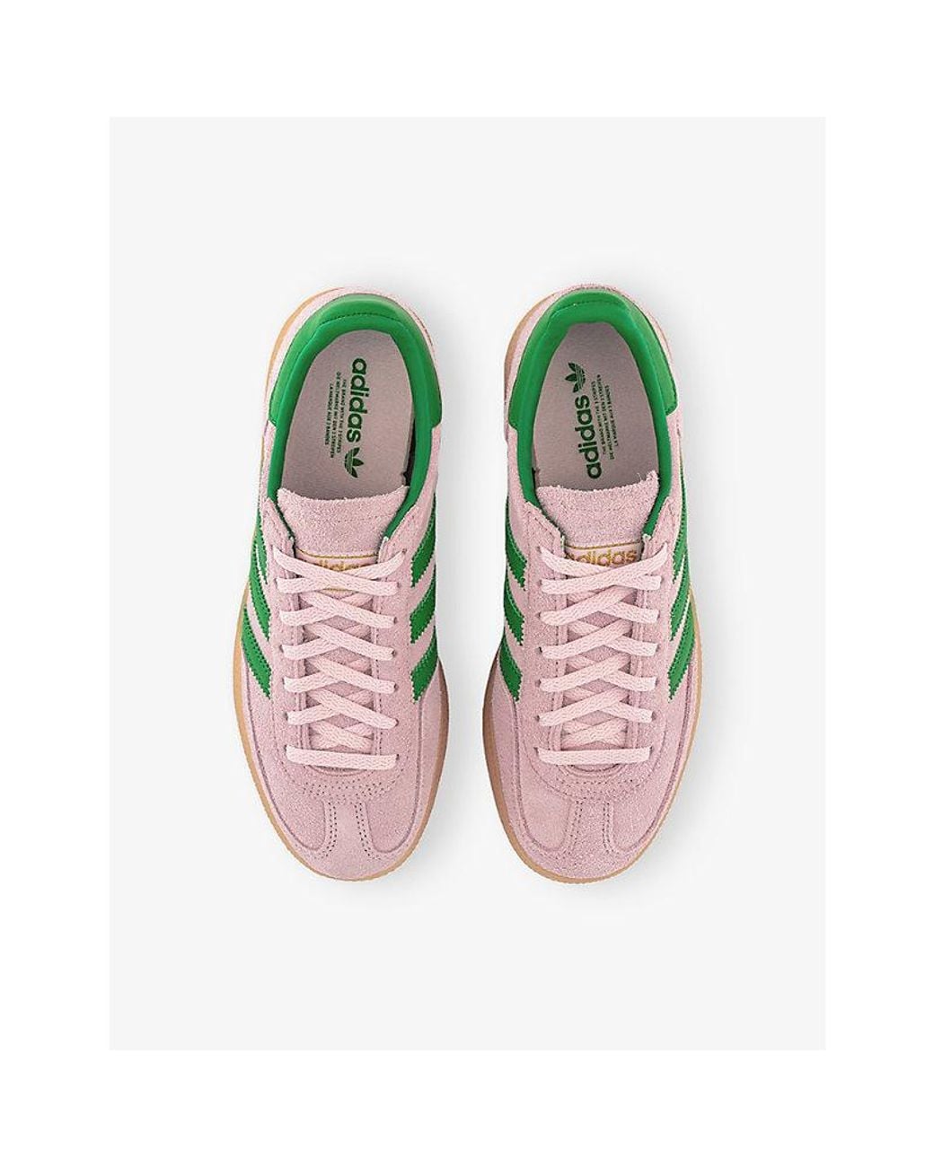 Adidas Green Handball Spezial Suede Trainers