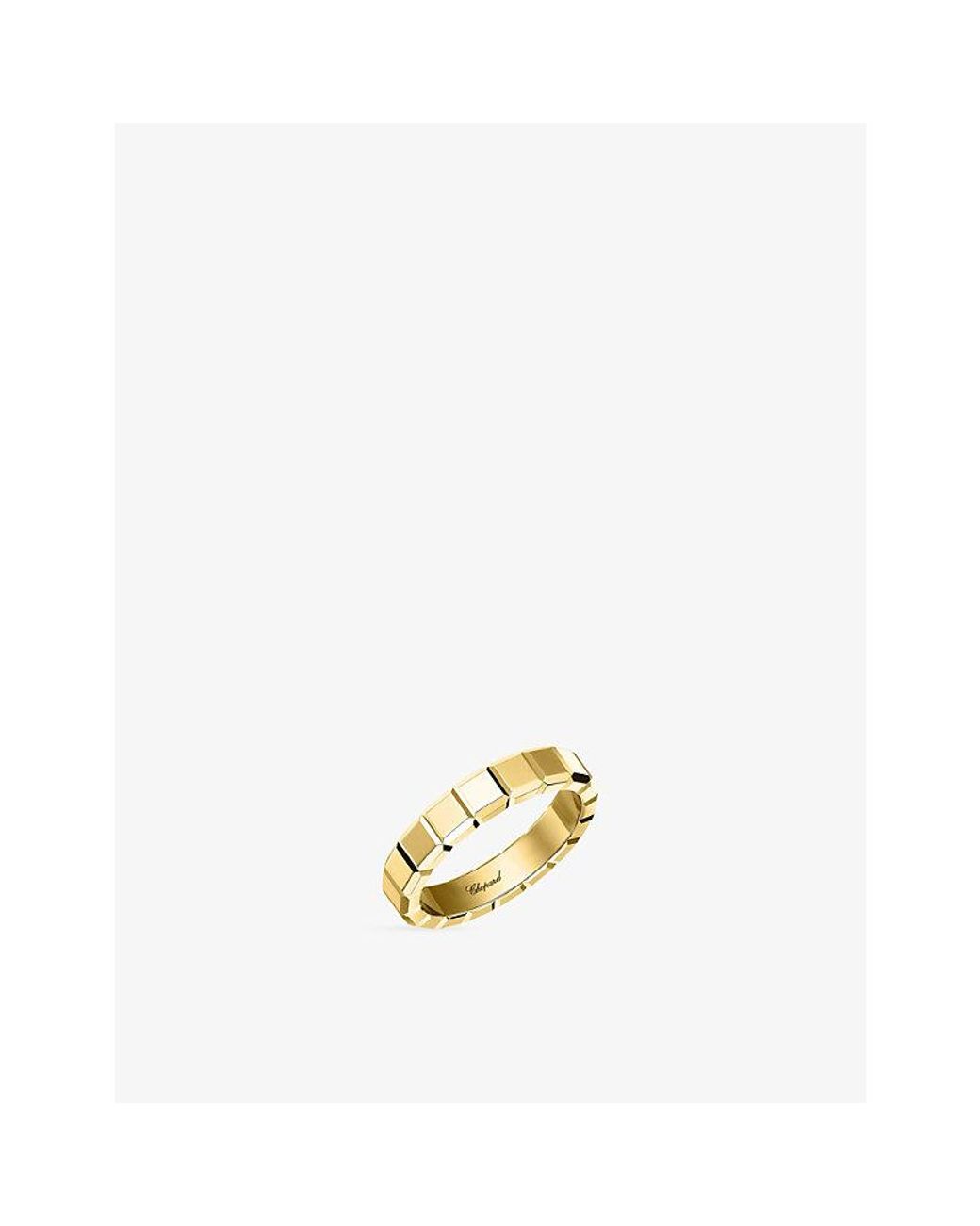 Chopard Metallic Ice Cube Pure 18-Carat- Ring