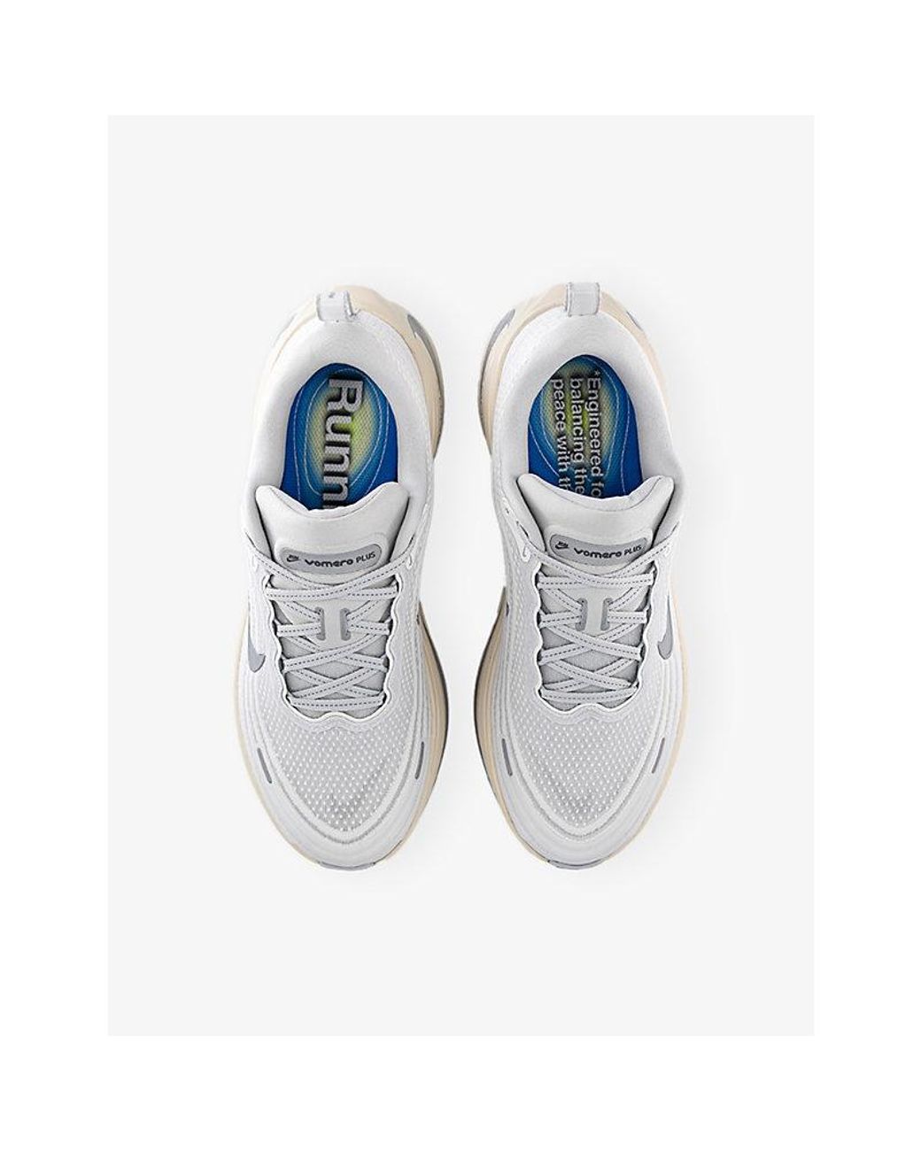 Nike White Vomero Plus Woven Trainers for men