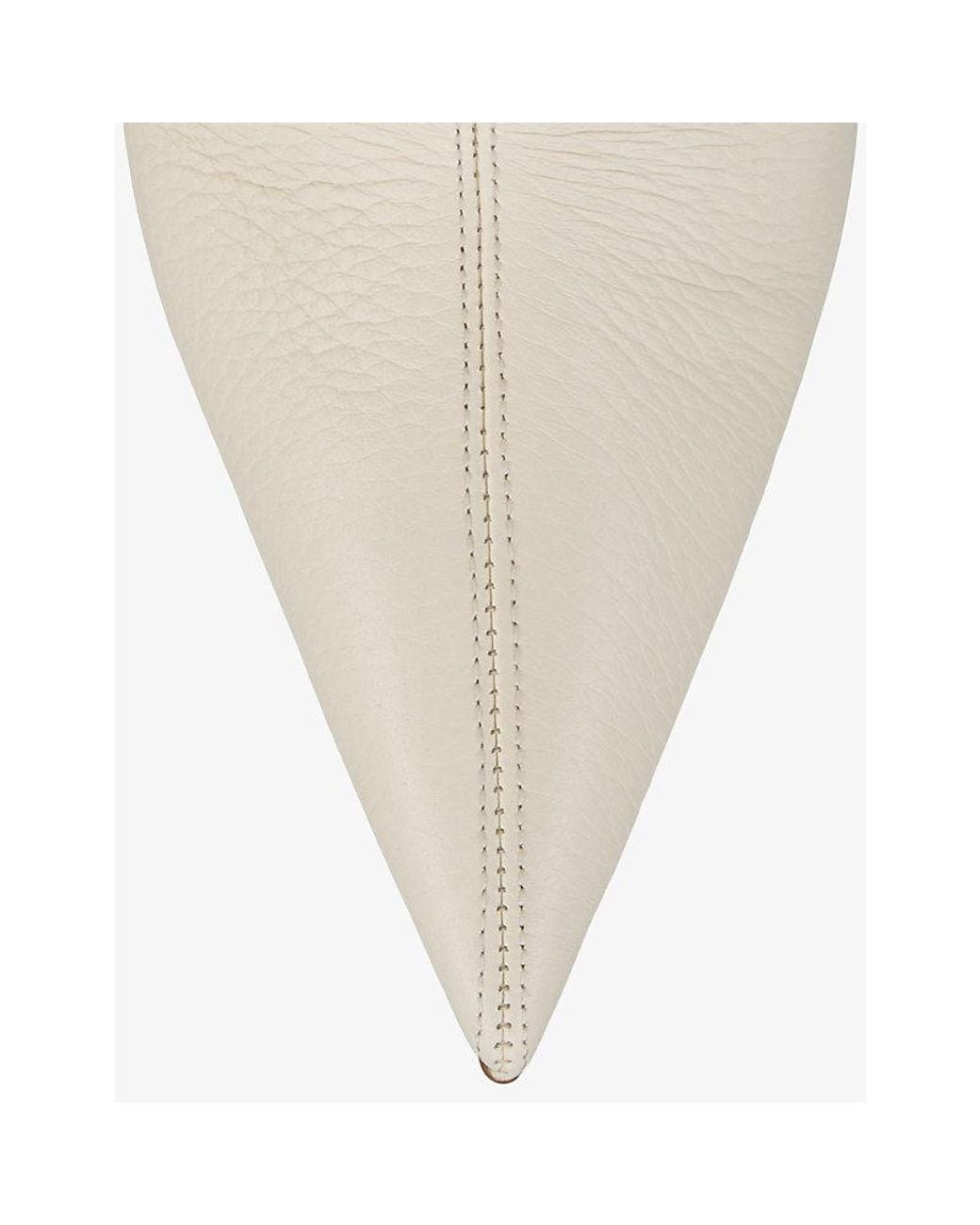 Christian Louboutin White Zependris 100 Deer Leather Knee-High Boots