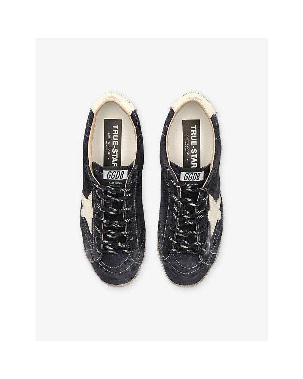 Golden Goose Deluxe Brand Multicolor True Star 51103 Suede Trainers