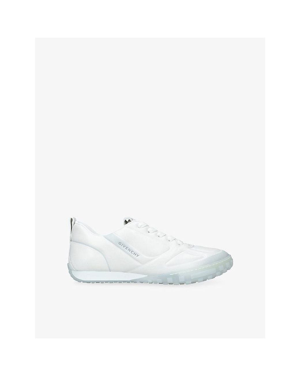 Givenchy White New Glide Leather Trainers for men