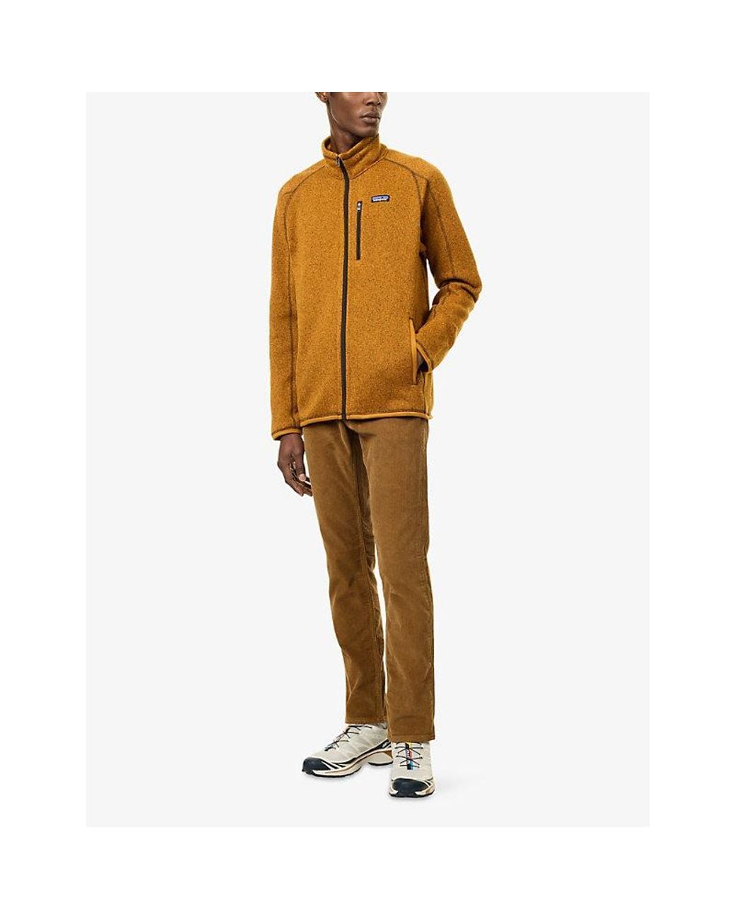 Patagonia Brown Better Regular-Fit Fleece Sweater Jacket for men