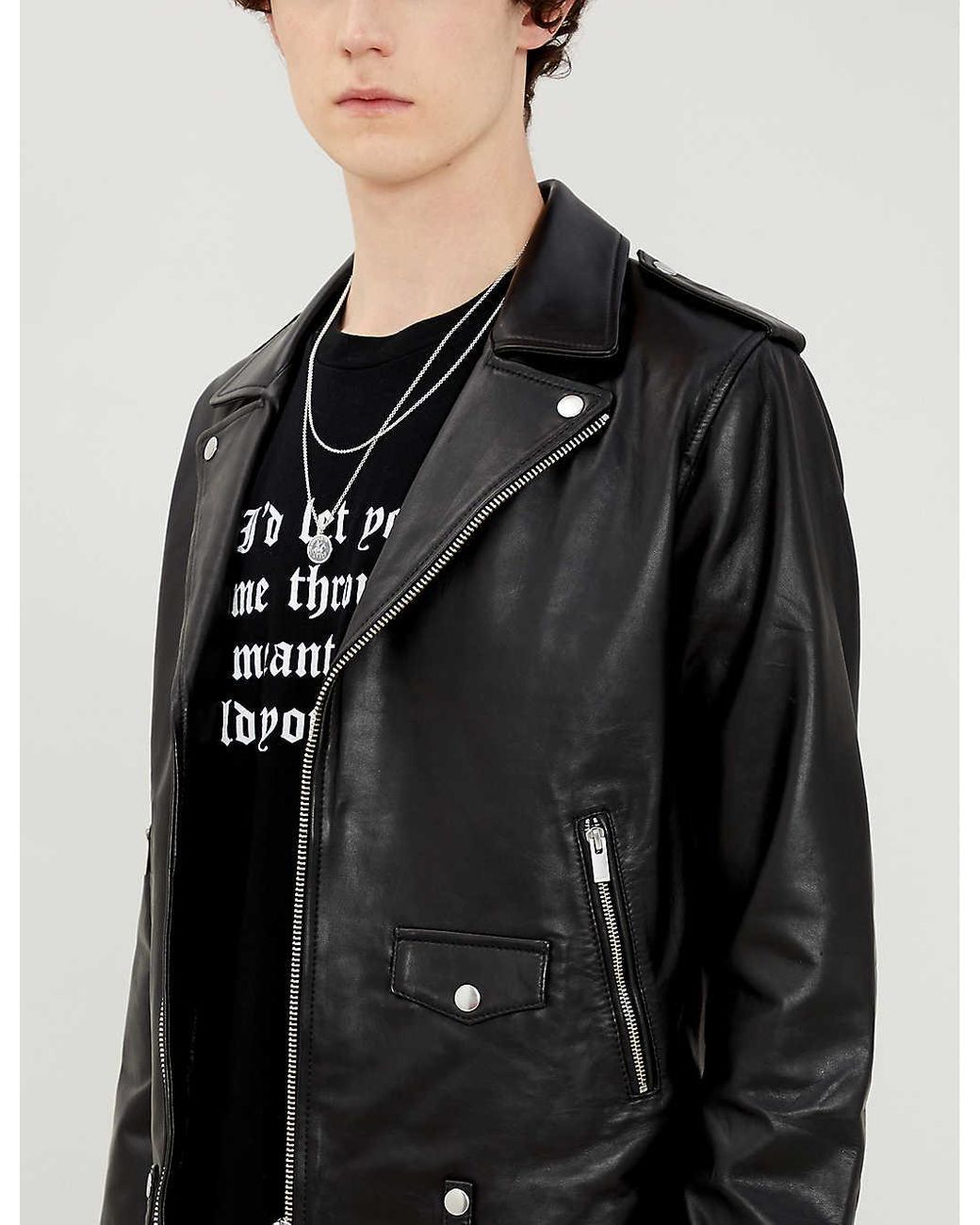 kooples leather moto jacket