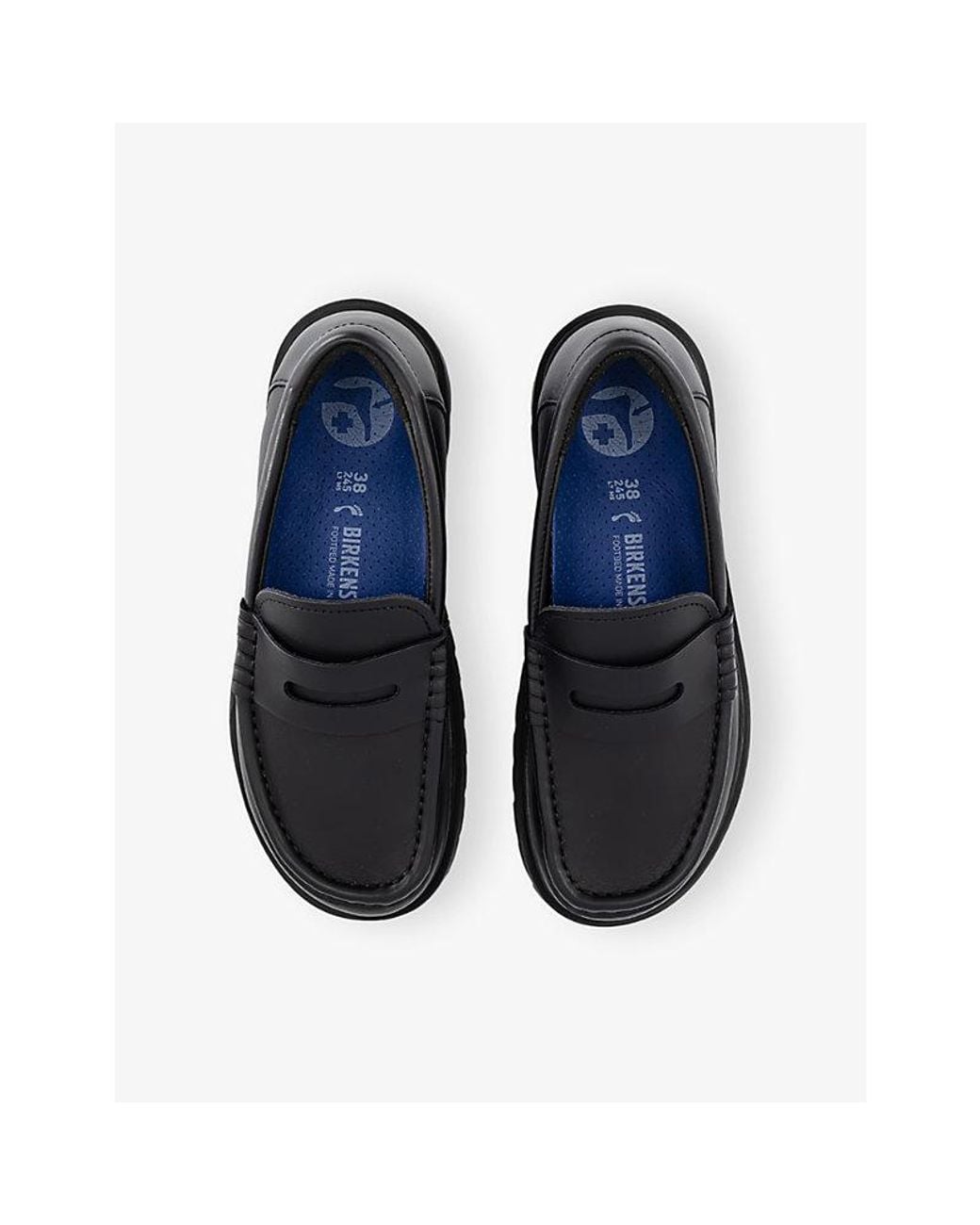 Birkenstock Black Highwood Leather Loafers