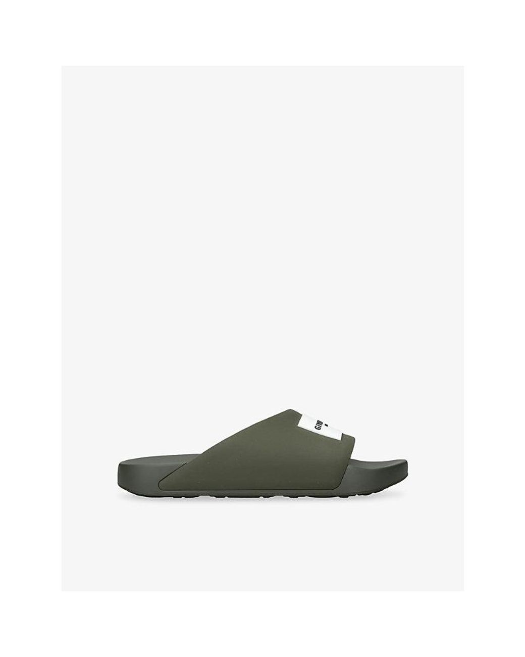 Givenchy Green Label Rubber Slides