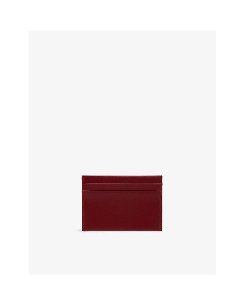 Christian Louboutin Red Bettina Leather Card Holder for men
