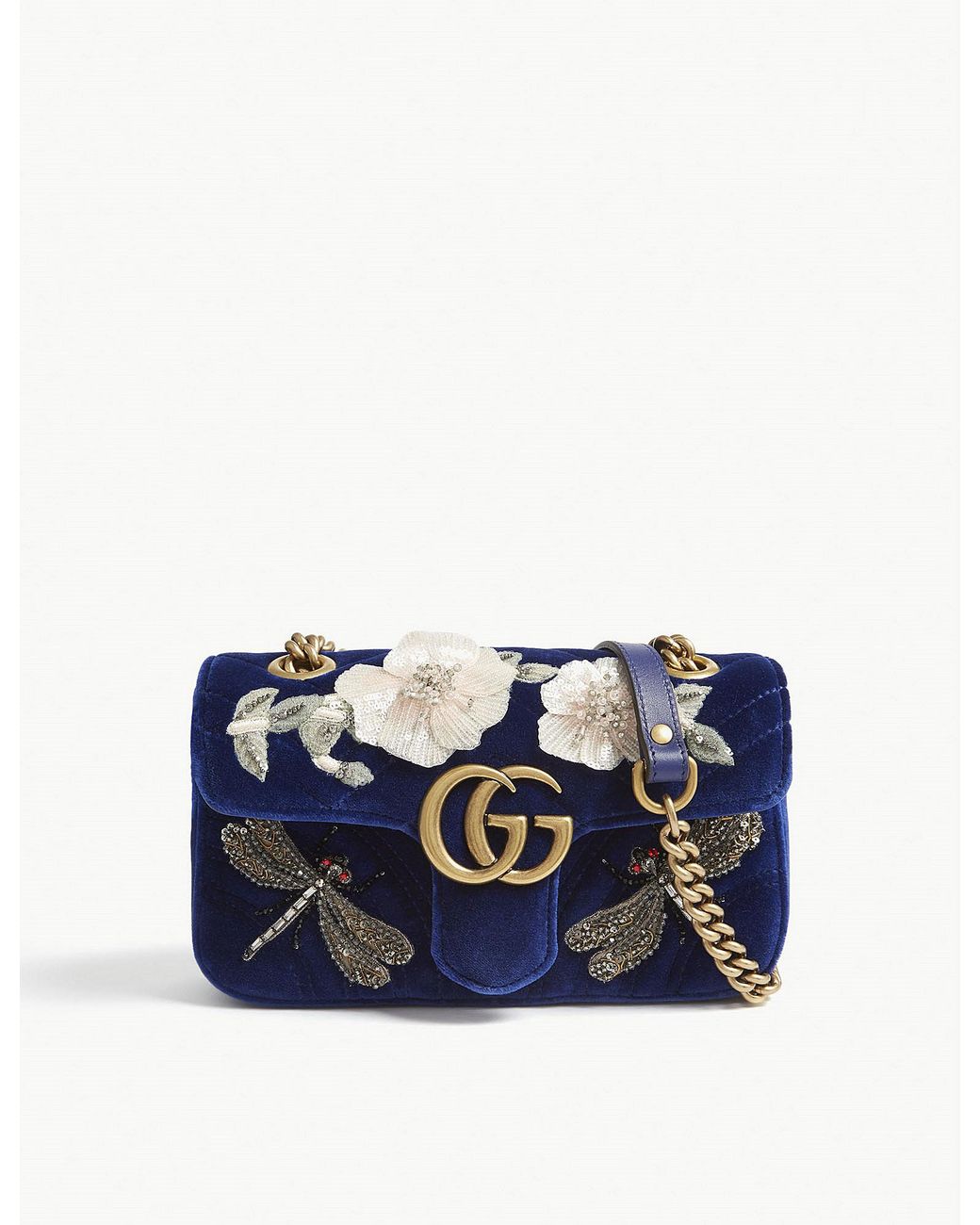 gucci marmont embellished bag