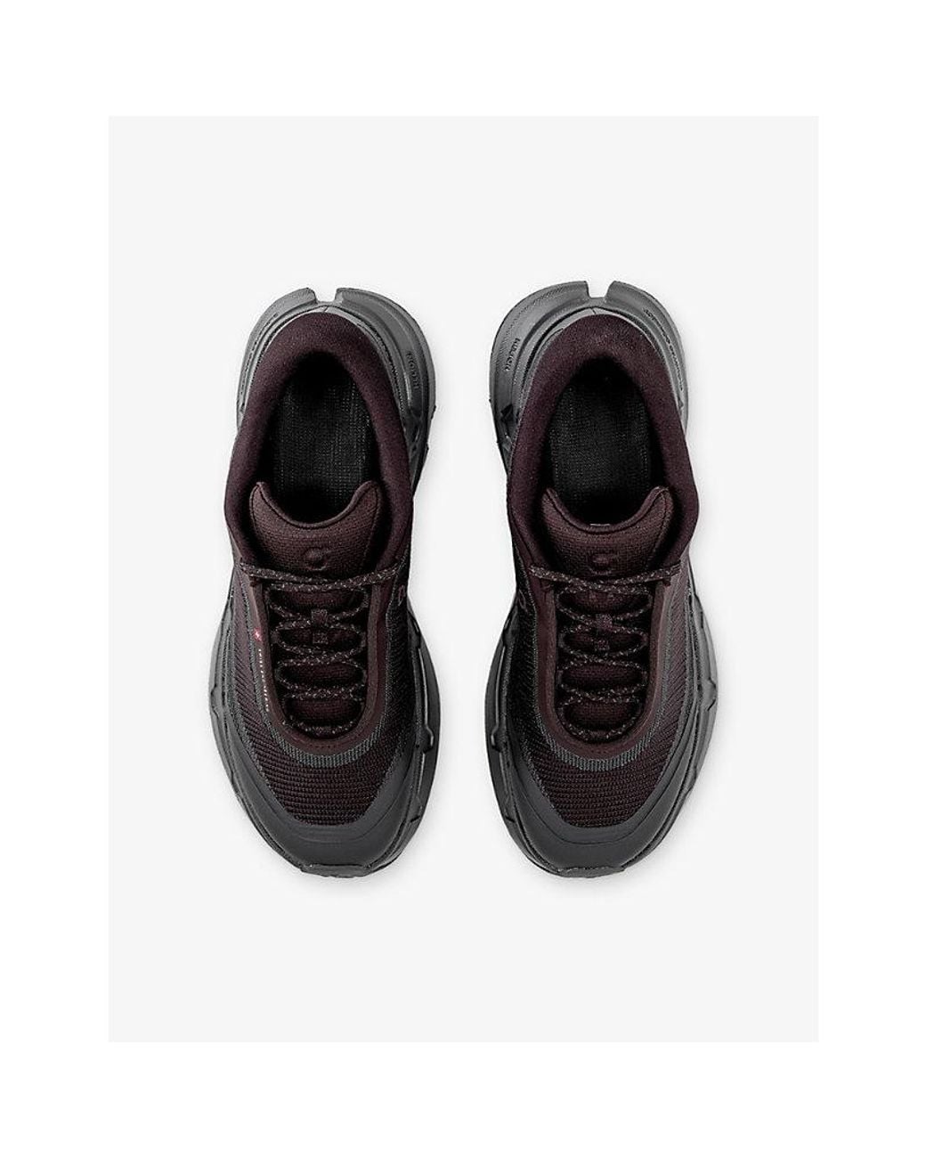 On Shoes Black Cloudsoma Mesh Trainers for men
