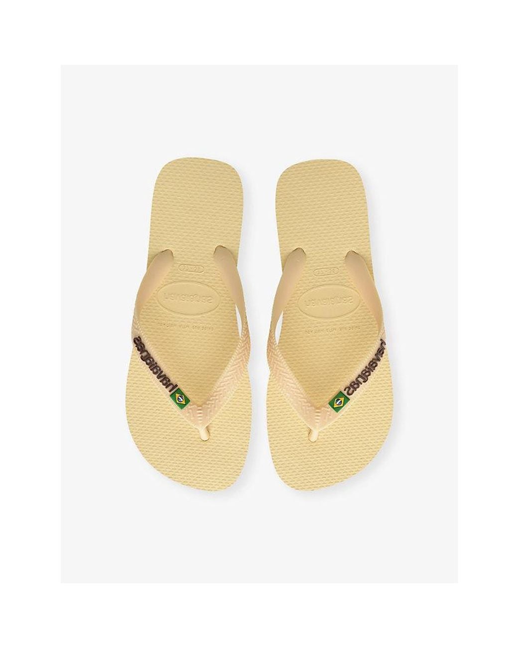 Havaianas Natural Brasil Rubber Flip-Flops