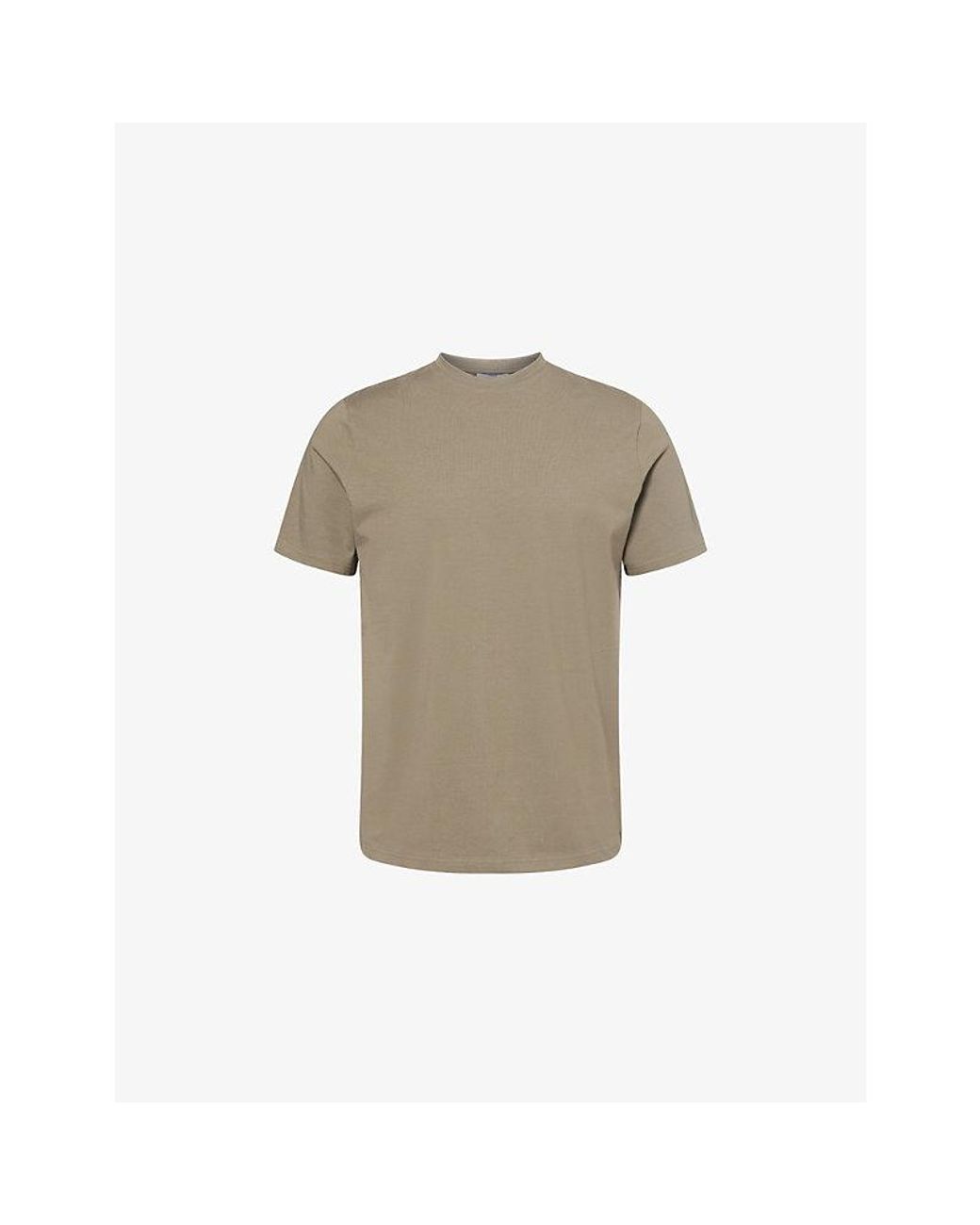Arne Natural Essential Slim-Fit Cotton-Jersey T-Shirt for men