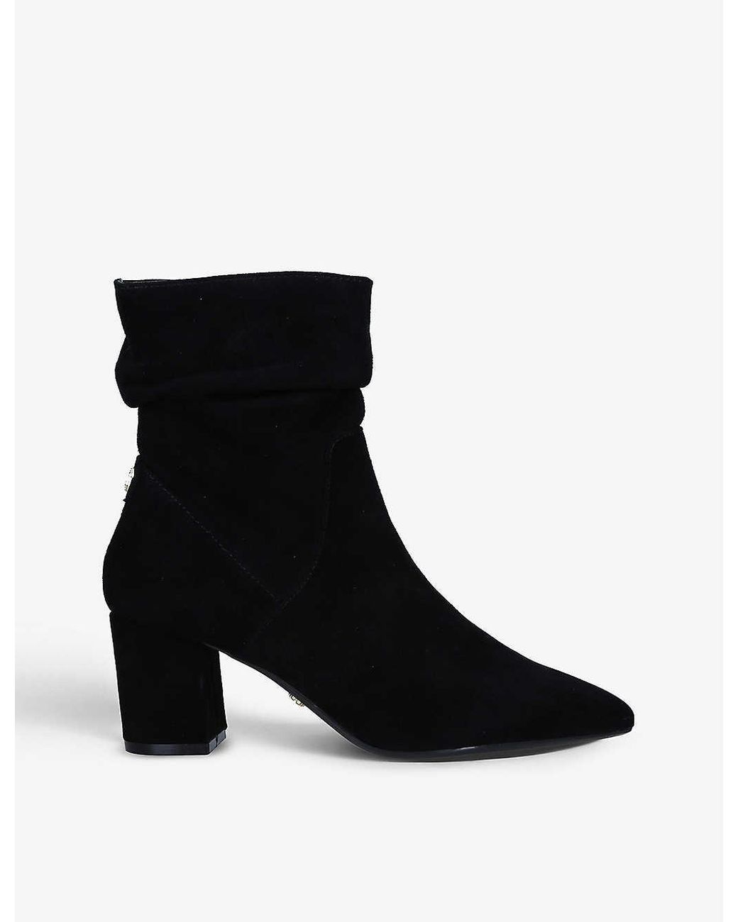 Carvela top wedge boots