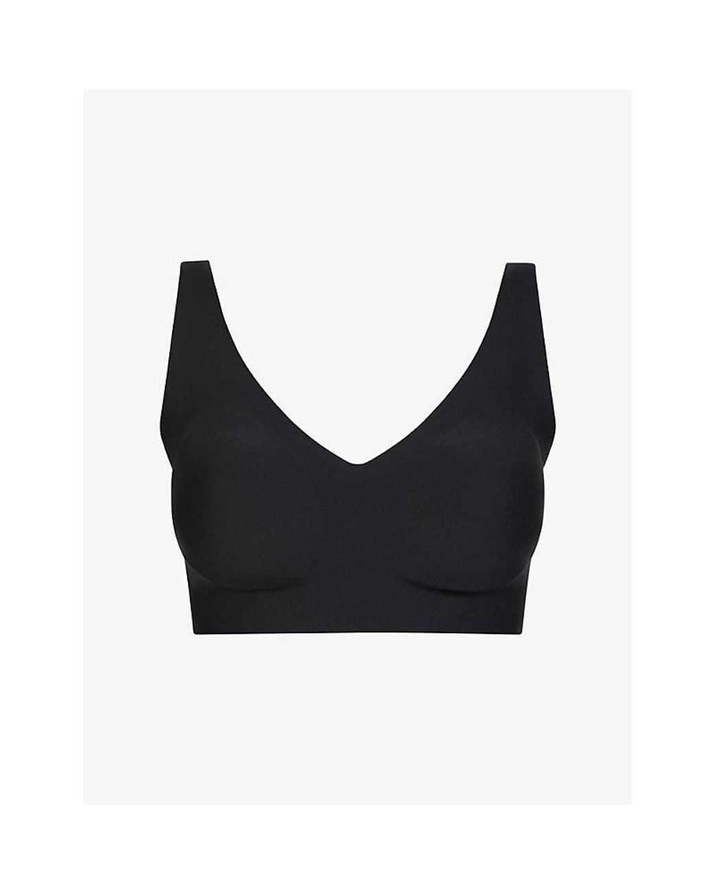 Chantelle Blue Lab Softstretch Power Non-Wired Bra