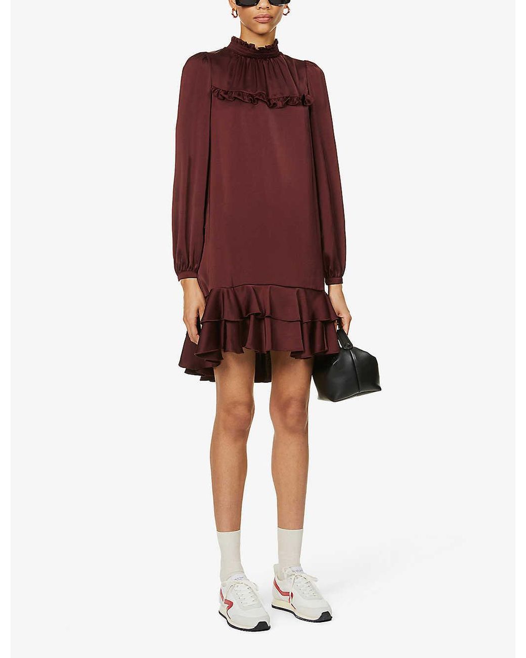 レビュー高評価の商品 ミニ丈 ワンピース レディース Chloe By See クロエ ワンピース ドレス Satin Purple Dress Obscure Mini ワンピース Digitory Com レビュー高評価の商品 ミニ丈 ワンピース レディース Chloe By See クロエ ワンピース ドレス Satin Purple Dress Obscure Mini ワンピース Digitory Com
