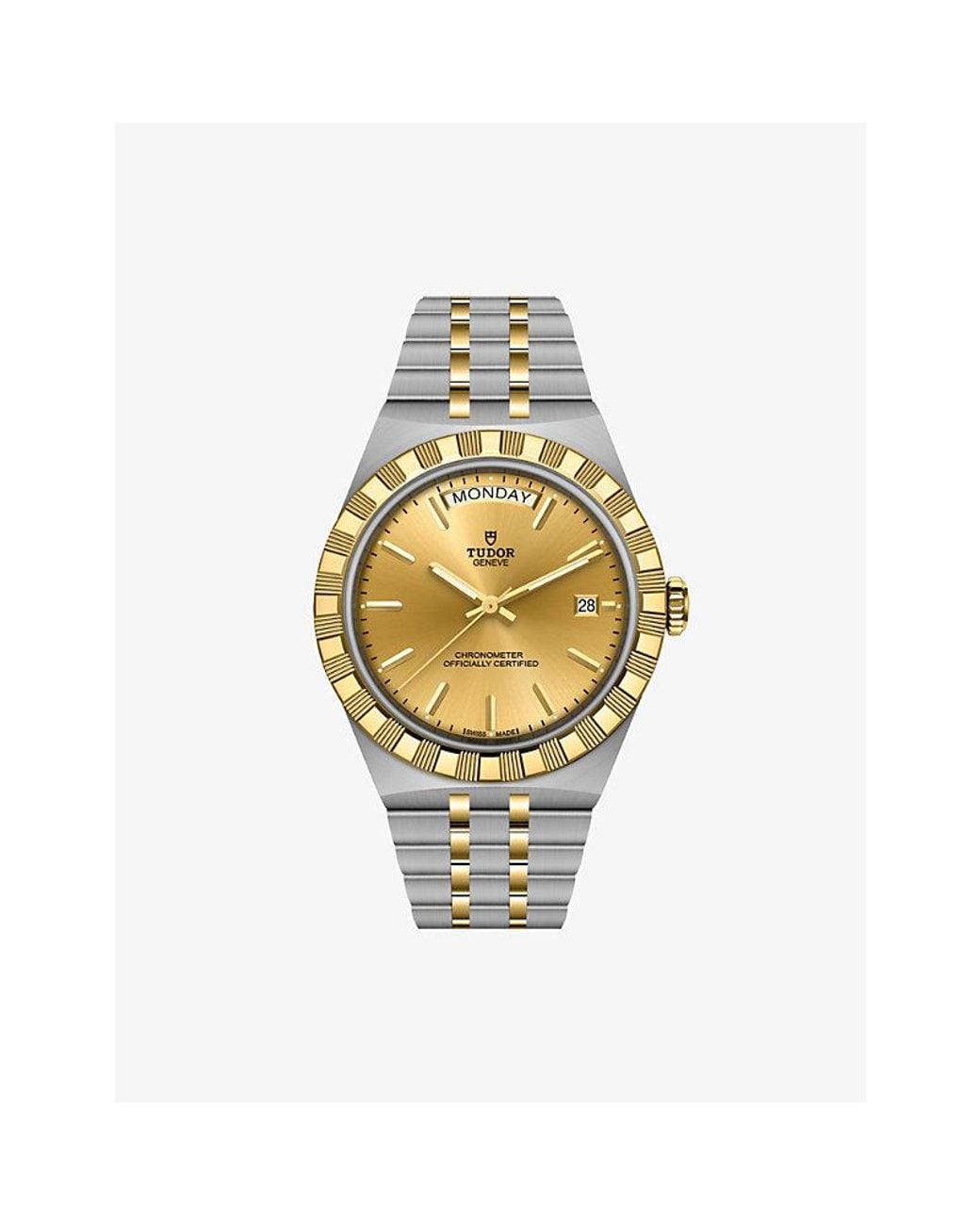 Tudor Metallic Royal Steel Automatic Watch 40Mm for men