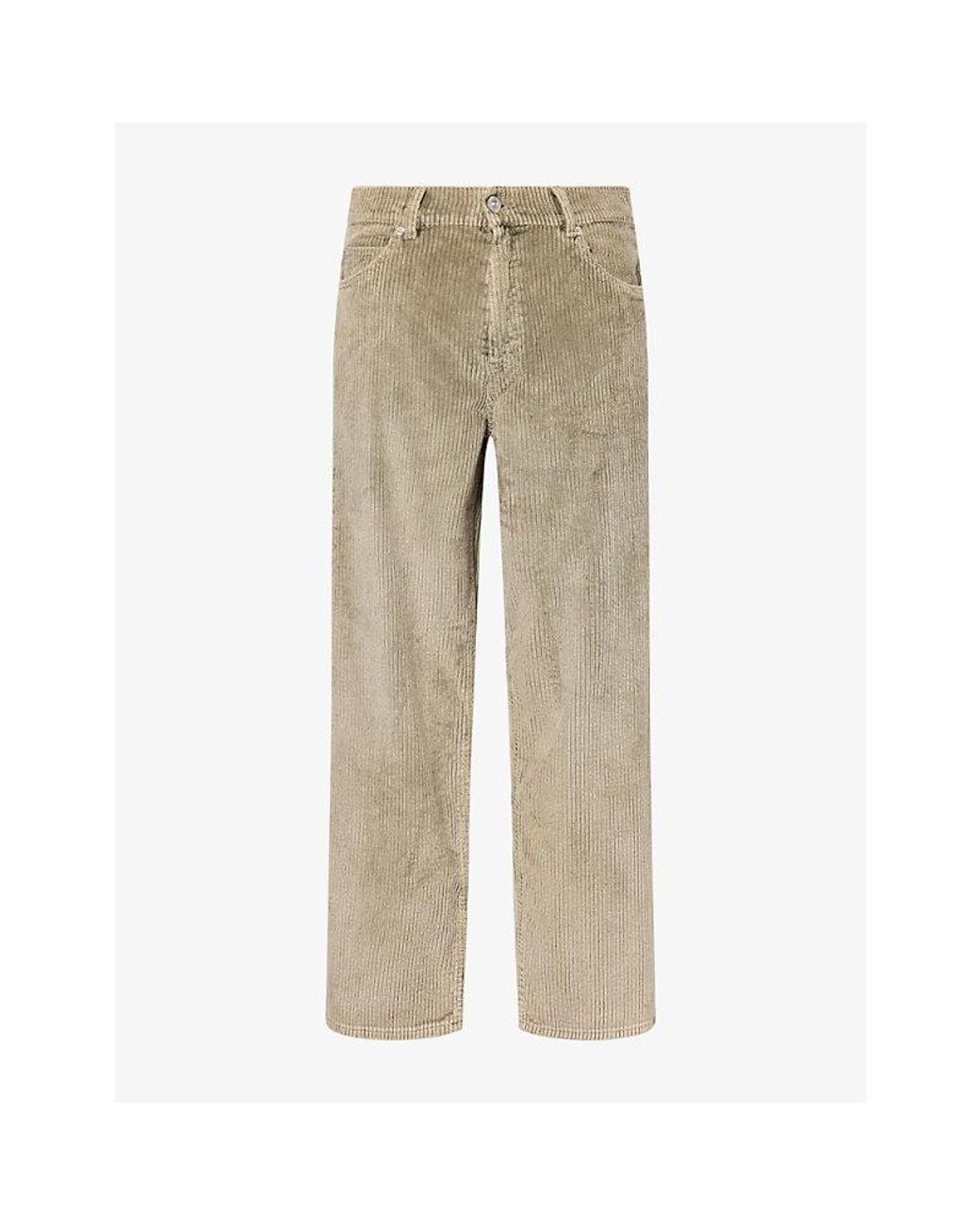 Our Legacy Natural Vast Wide-Leg Corduroy Jeans for men