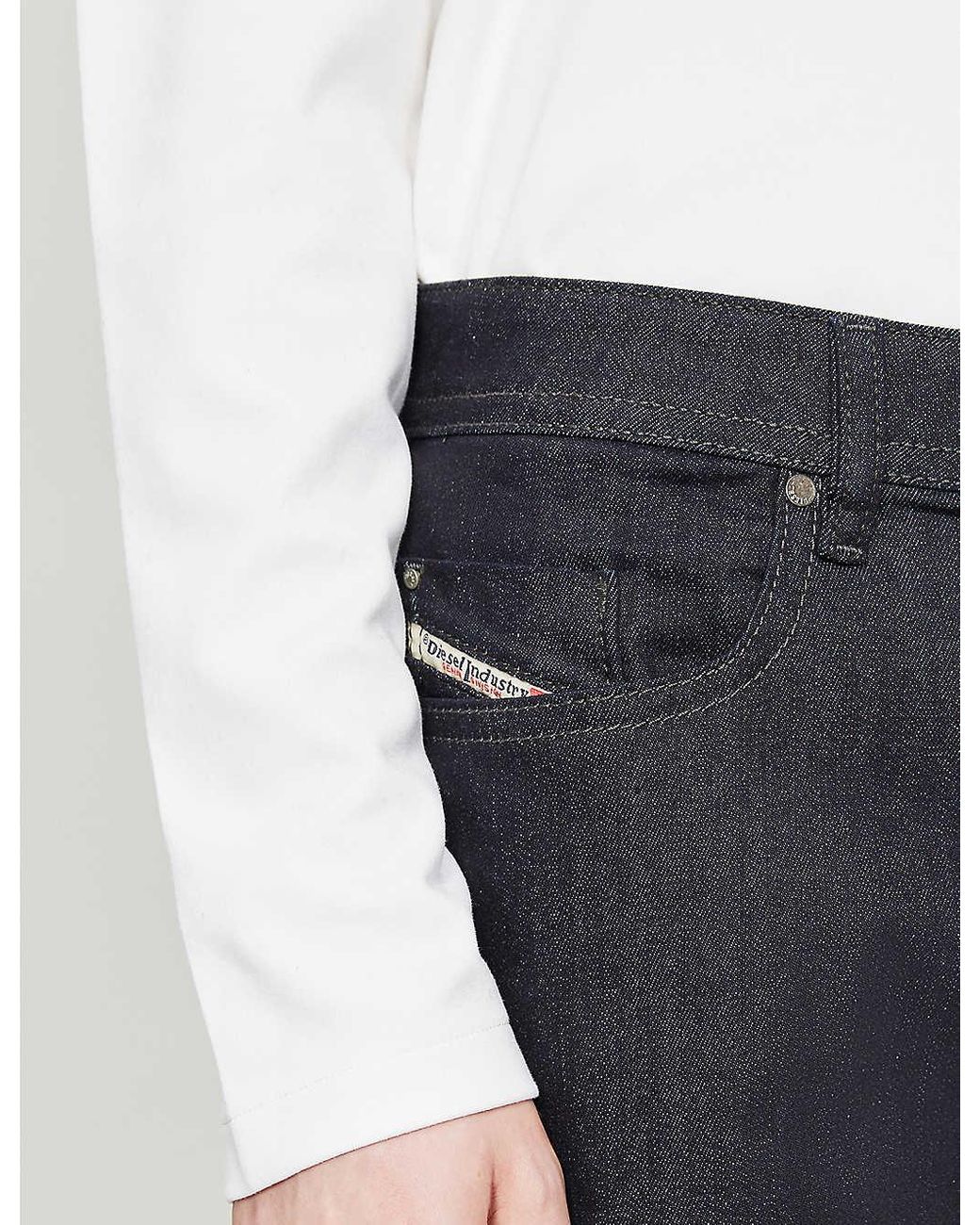 DIESEL Buster 0607a Regular-fit Slim-tapered Jeans in Blue for Men | Lyst