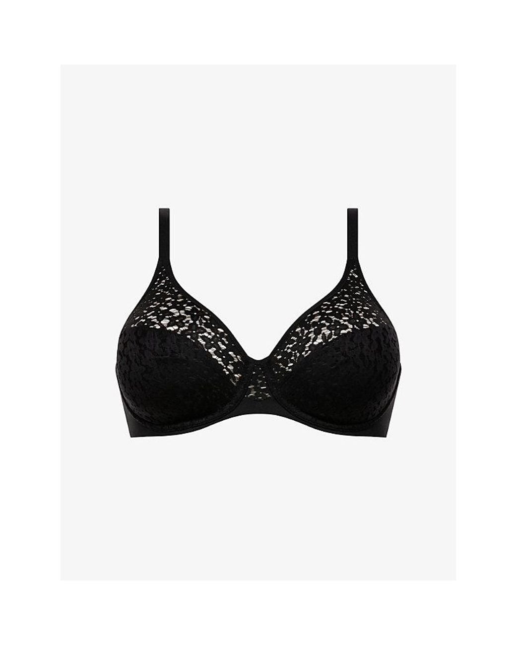 Chantelle Black Norah Comfort Underwired Bra