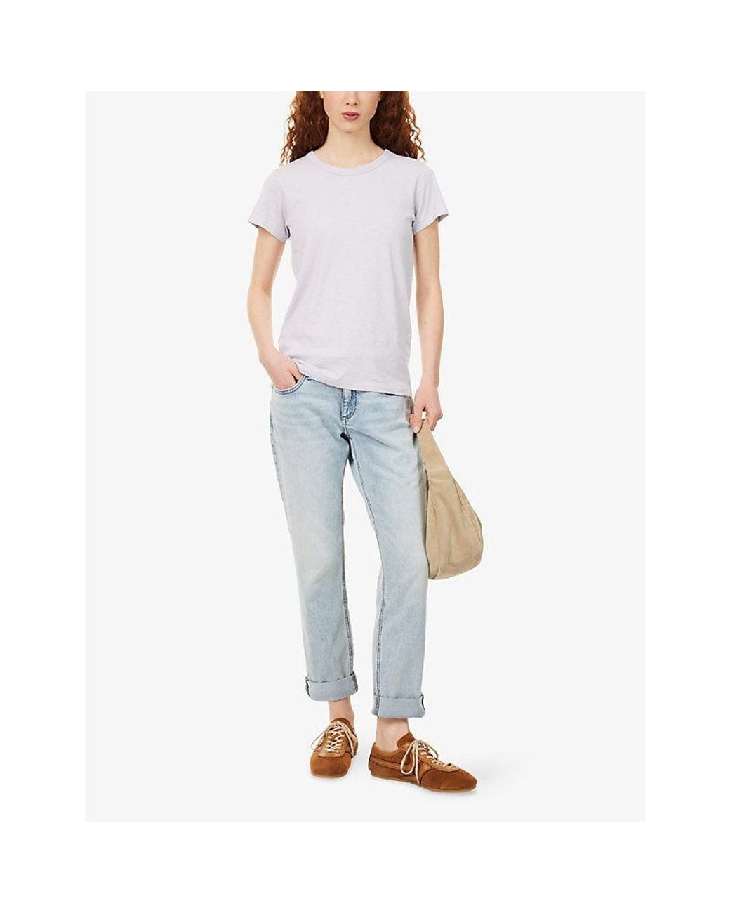 Rag & Bone Blue Dre Boyfriend Denim Jeans