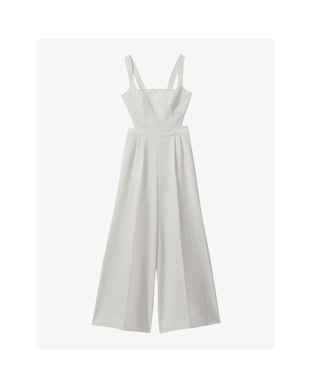 【海外限定】REISSジャンプスーツ☆Dion Cut Out Waist Wide Leg REISS Dion Cutout Wide Leg Jumpsuit | Bloomingdale's