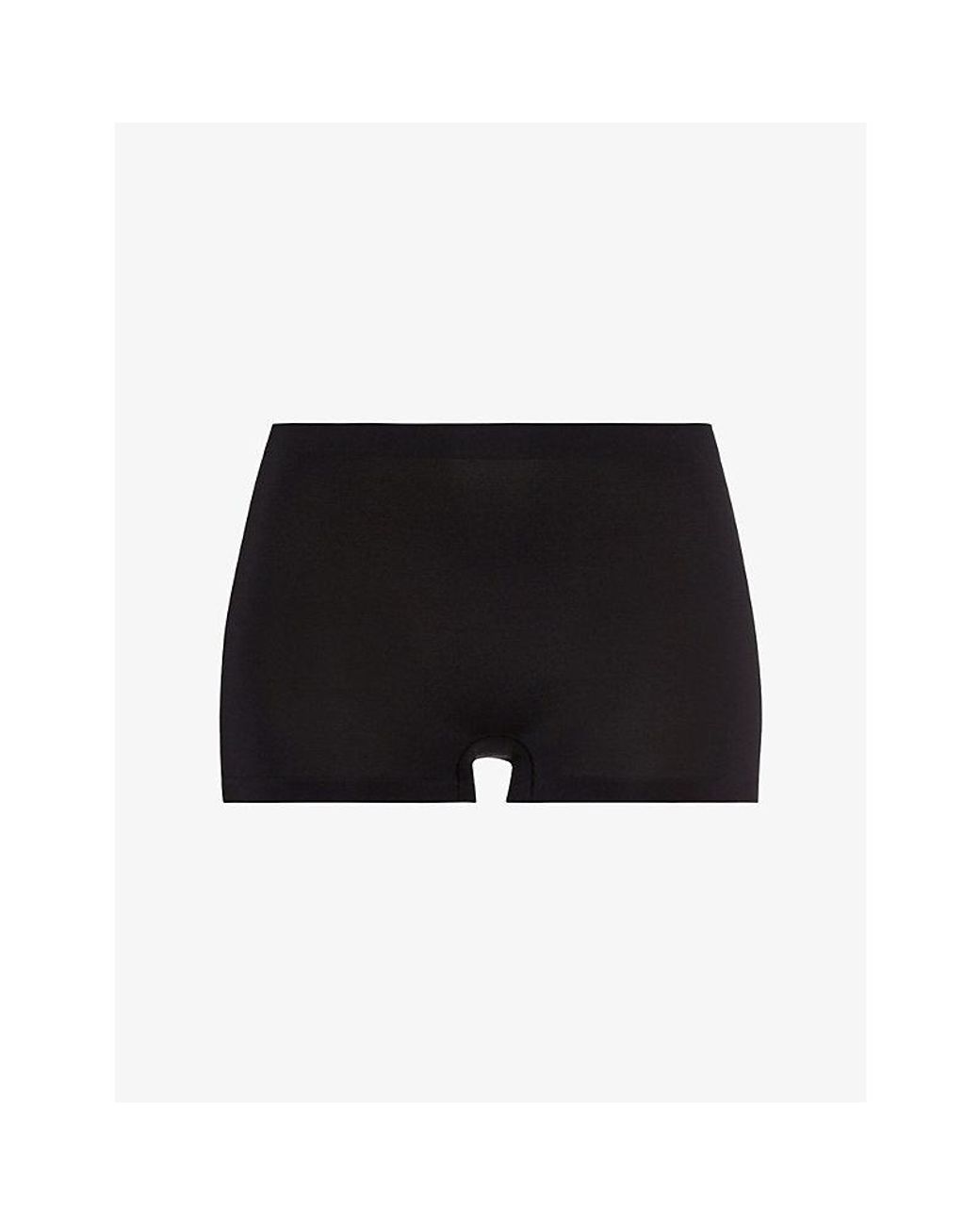 Hanro Black Low-Rise Stretch-Jersey Shorts