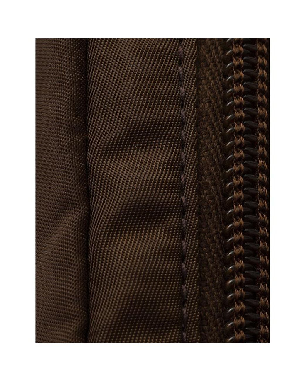 Prada Brown Re-Nylon Nylon Pouch