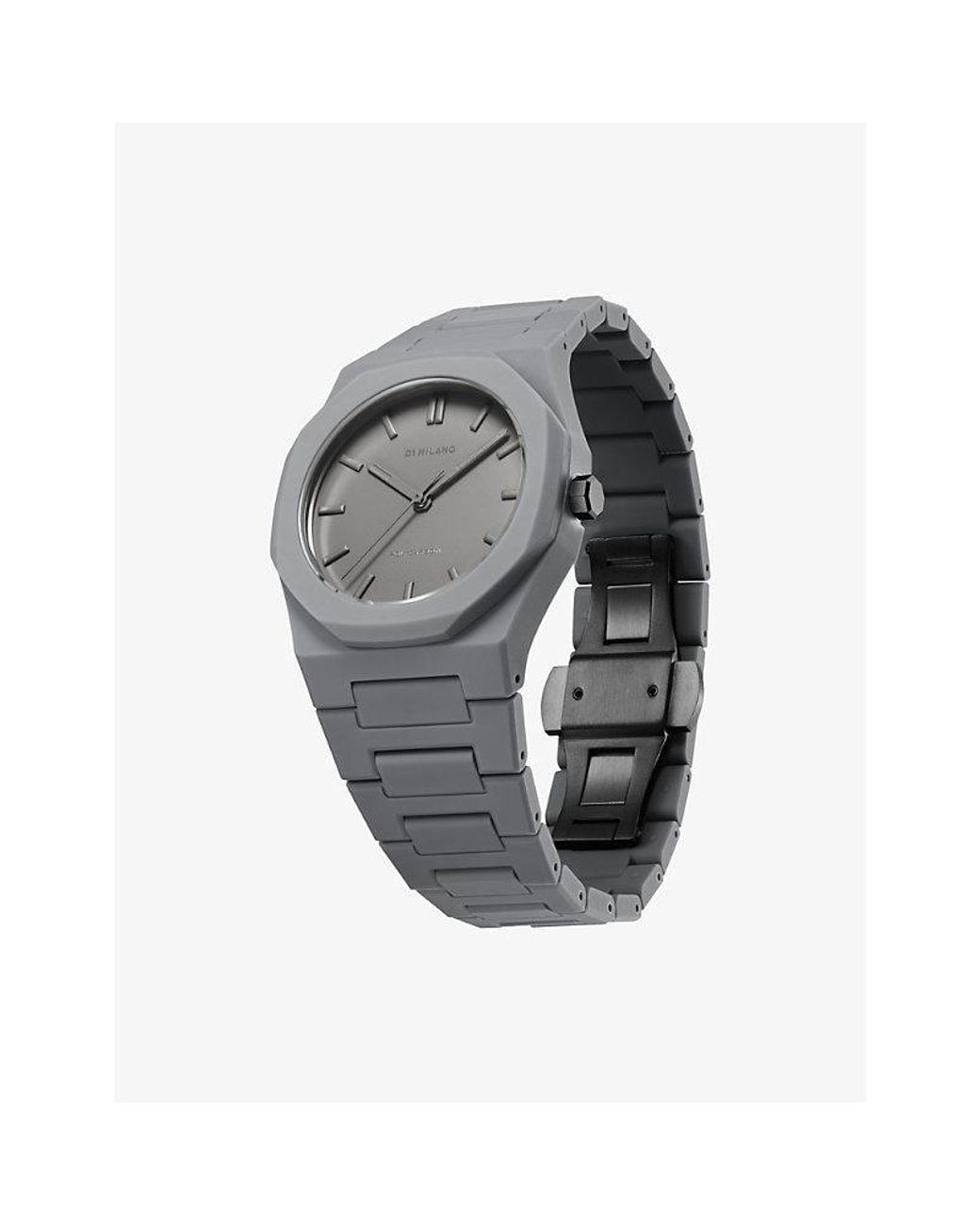 D1 Milano Gray D1-Pcbu03 Polycarbon Akebia Polycarbonate Quartz Watch for men