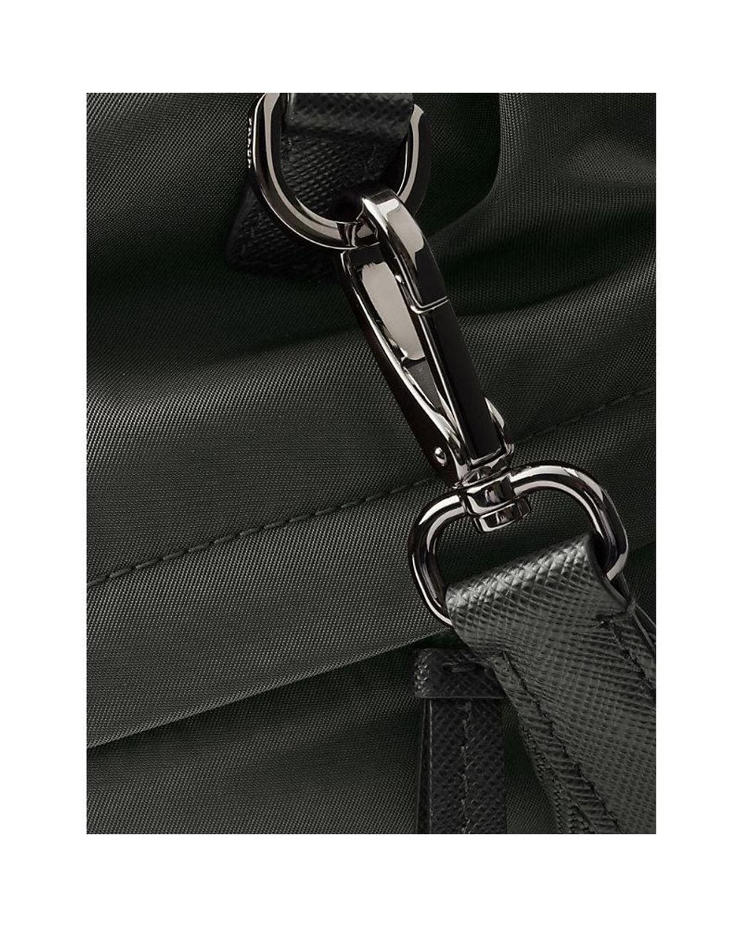 Prada Black Re-Nylon Shell Backpack