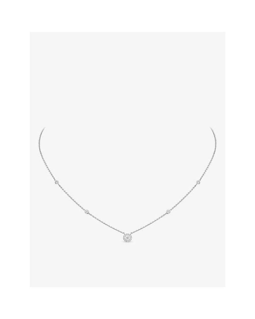 Messika White Joy Xs 0.19Ct Diamond Necklace