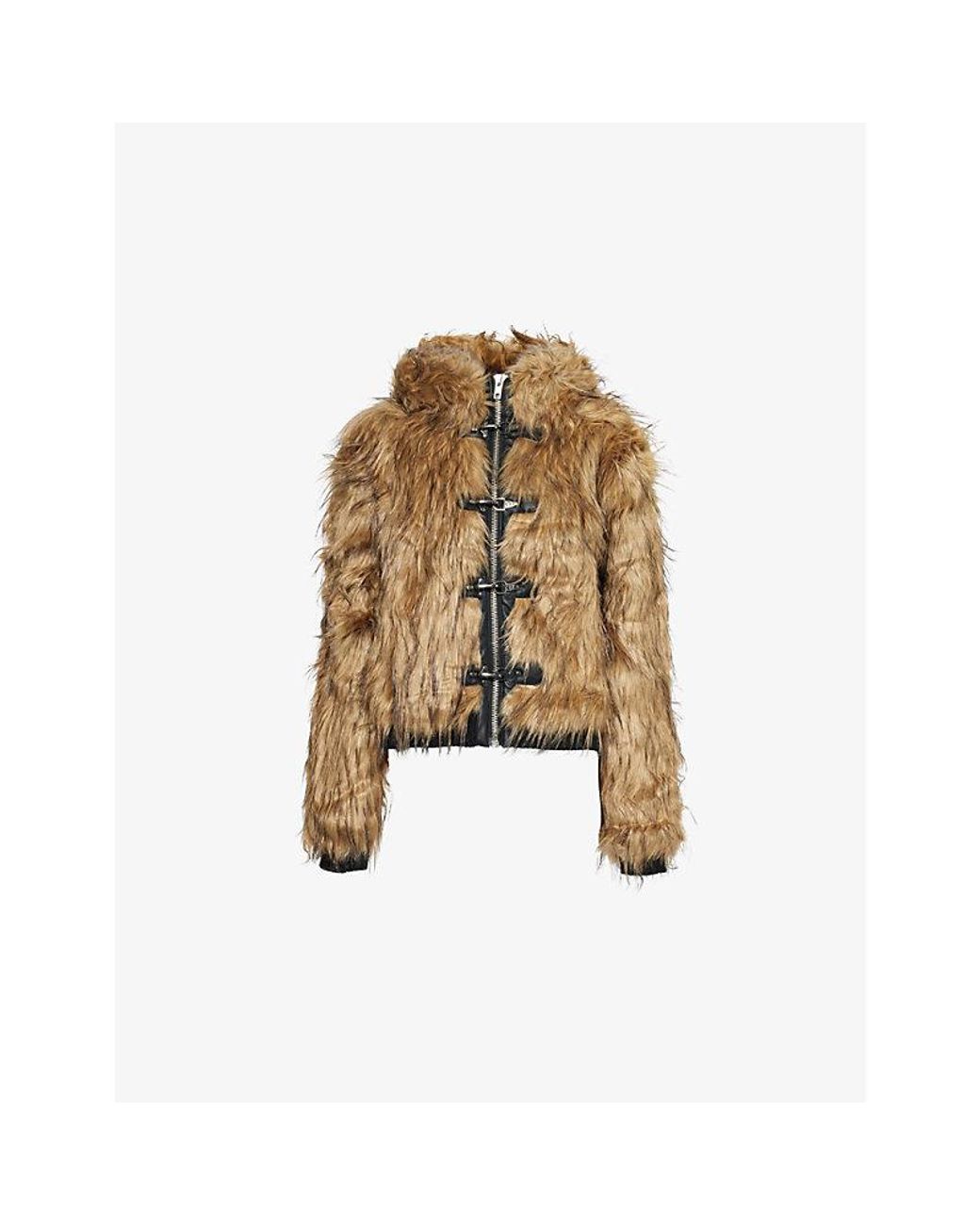 Shop Mendoza Faux Fur Jacket | Jaded London | Clothing